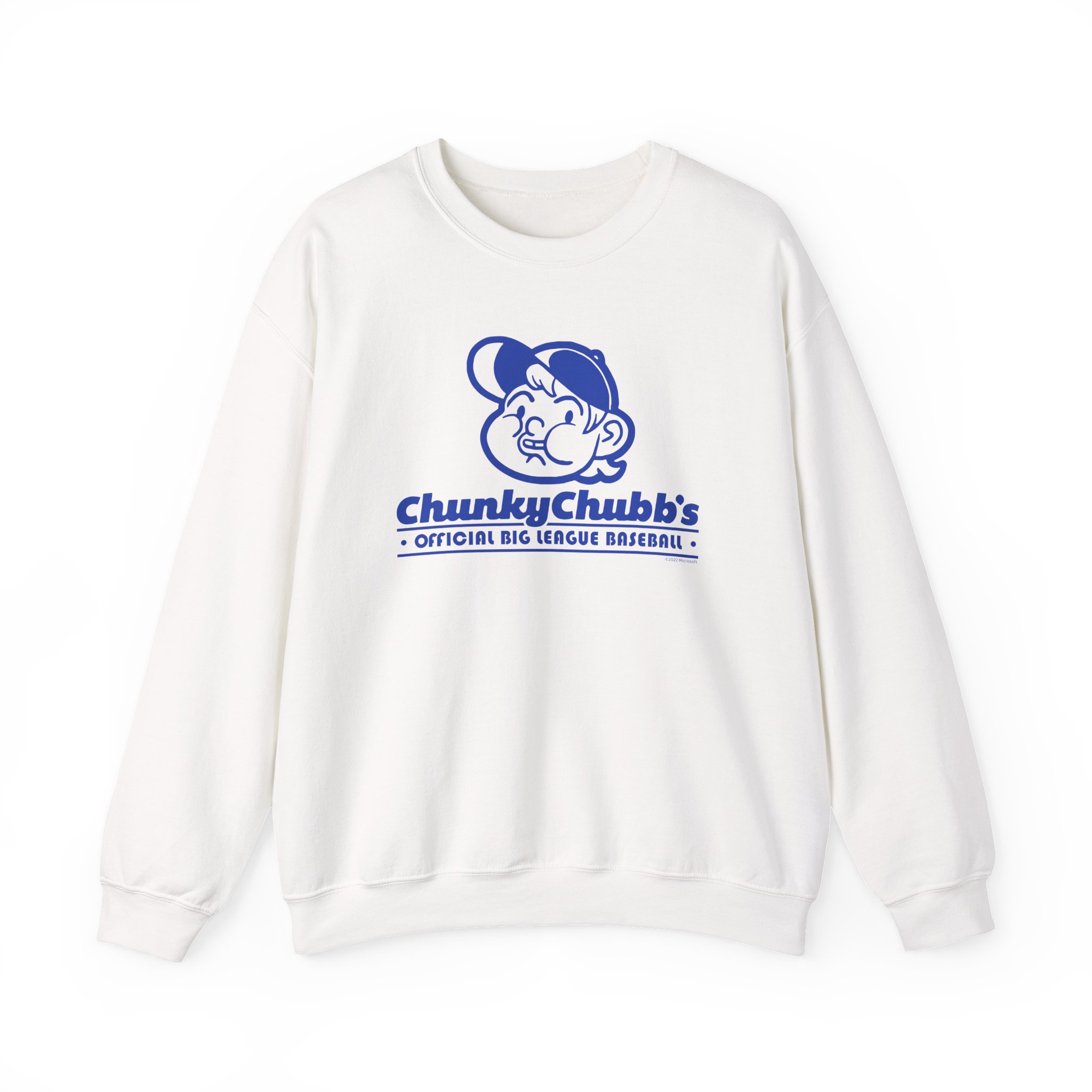 Grounded Chunky Chubb's Baseball Unisex Heavy Blendâ„¢ Crewneck Sweatshirt