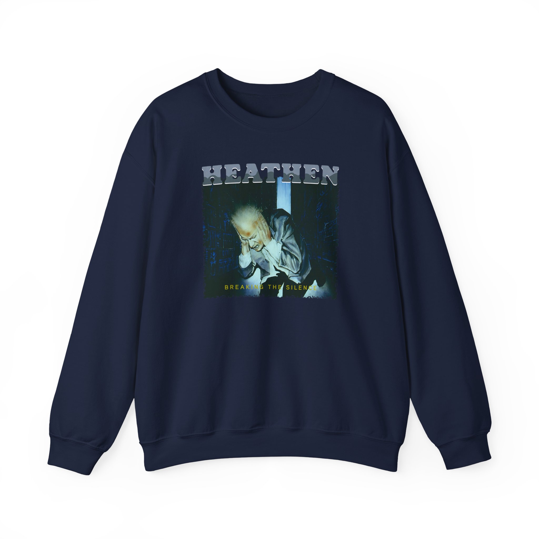 Heathen Breaking The Silence Unisex Heavy Blendâ„¢ Crewneck Sweatshirt
