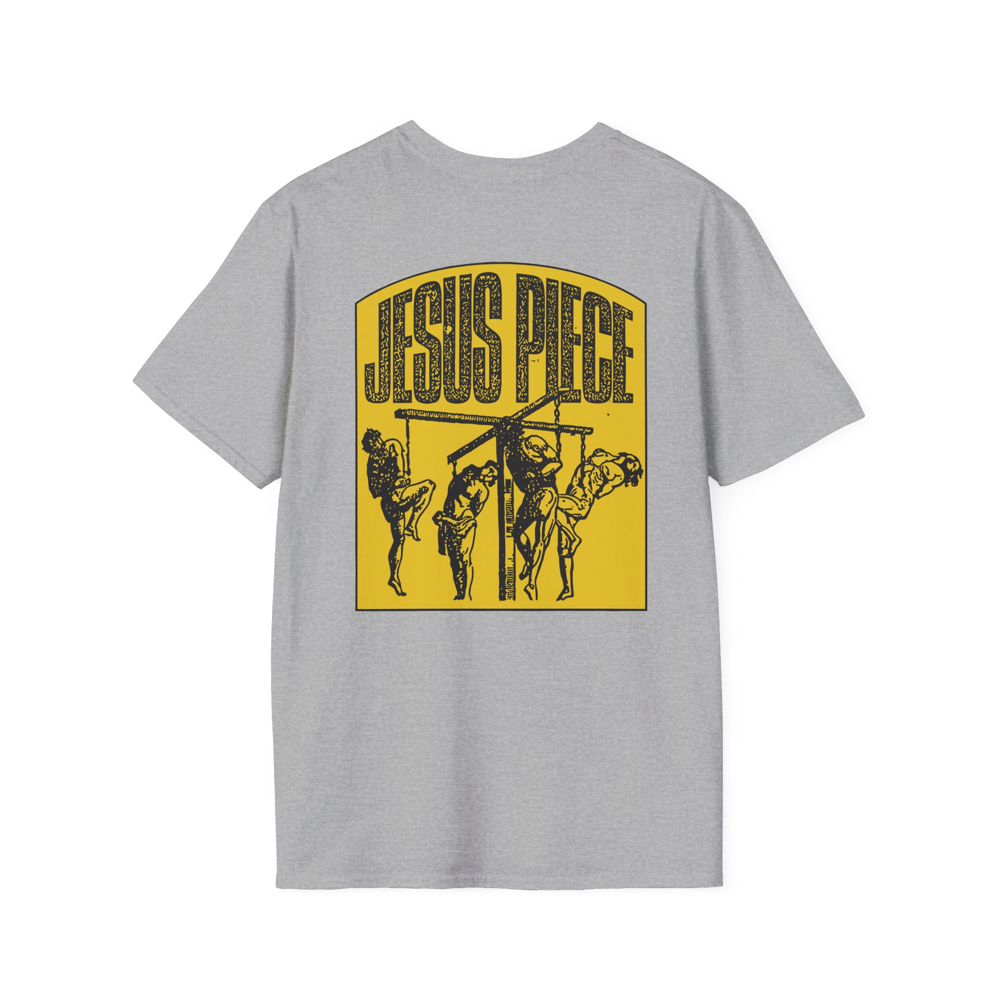 Jesus Piece Tortured Unisex Softstyle T-Shirt