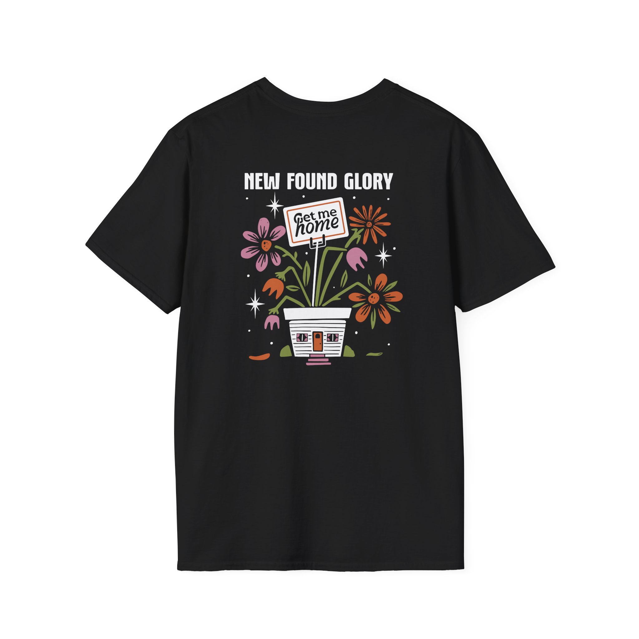 New Found Glory Get Me Home Unisex Softstyle T-Shirt