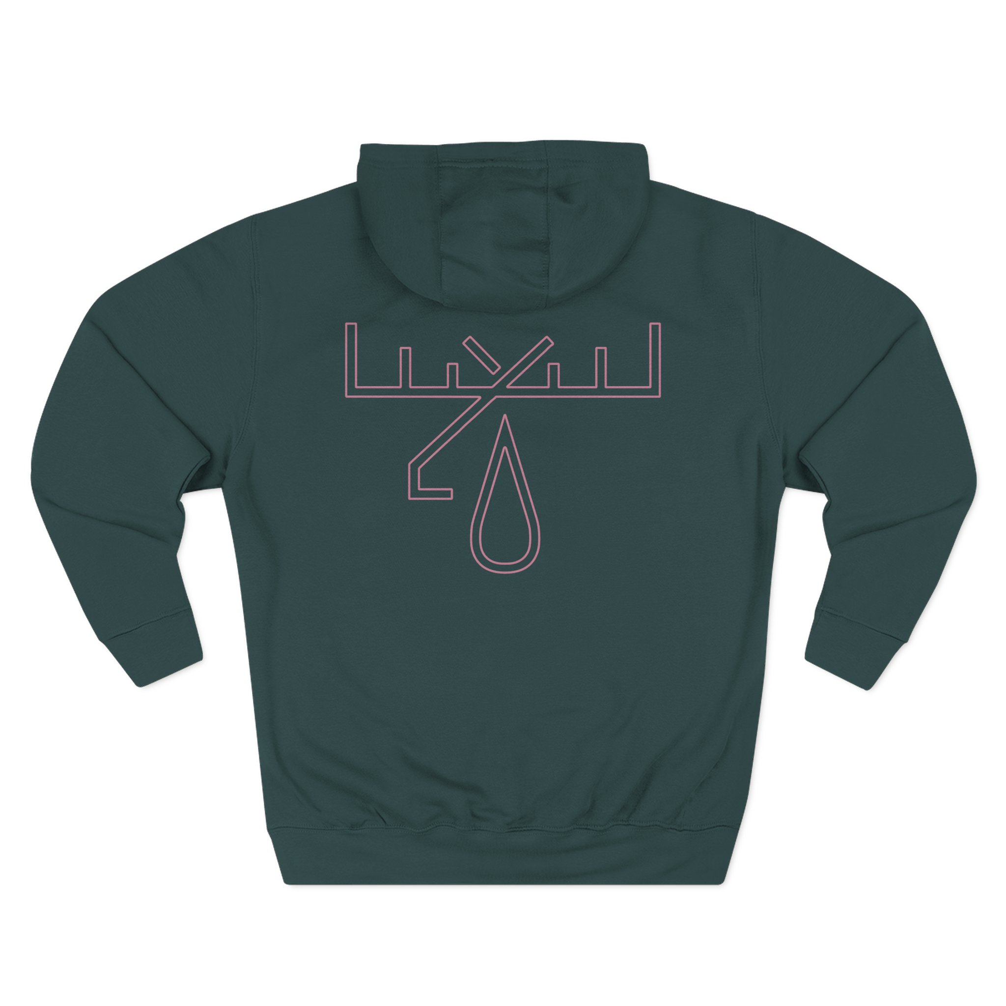Moose Blood Concert Three-Panel Fleece Hoodie