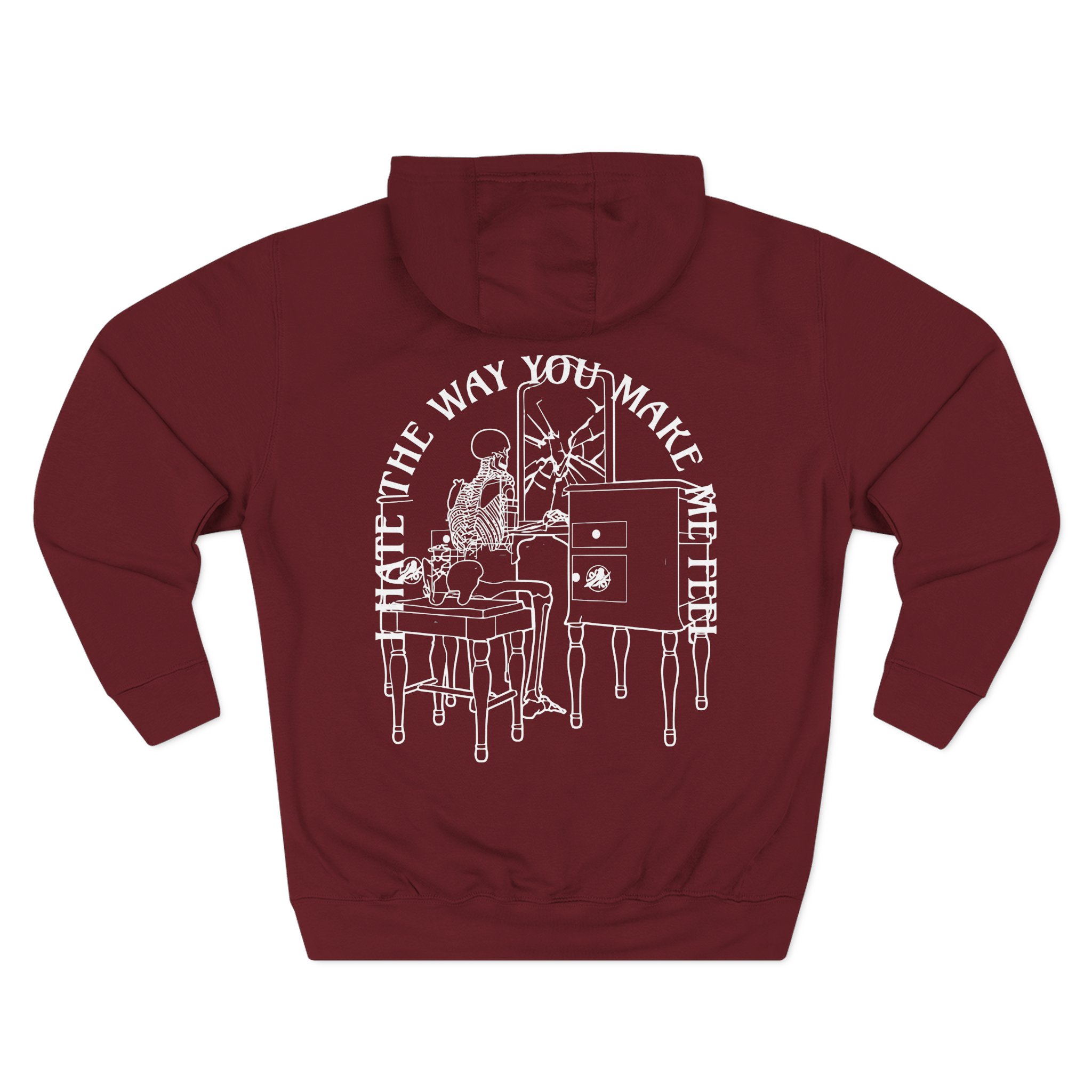 Bayside Vanity Three-Panel Fleece Hoodie