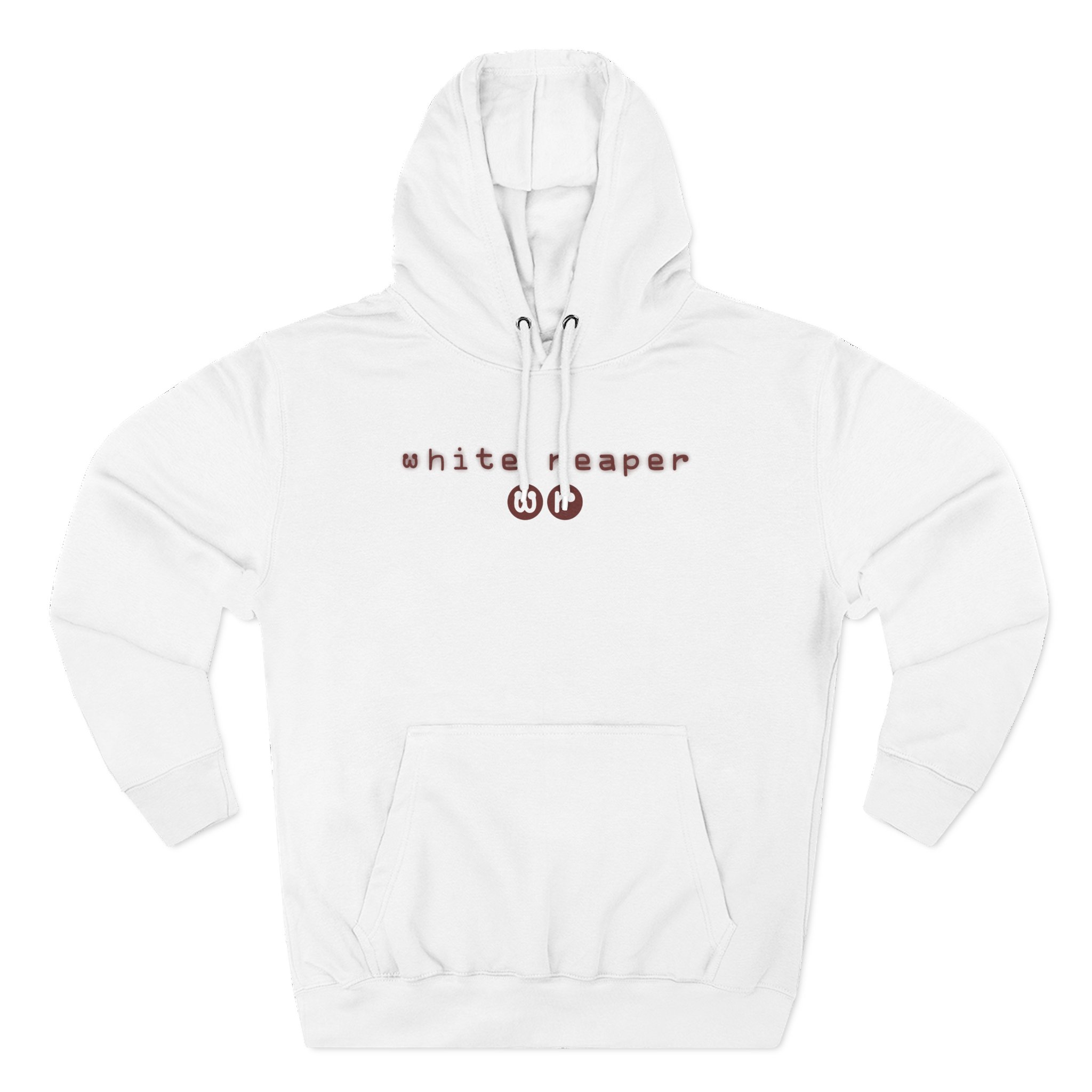 White Reaper Three-Panel Fleece Hoodie
