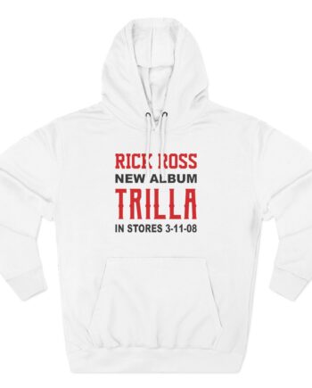 Rick Ross Three-Panel Fleece Hoodie