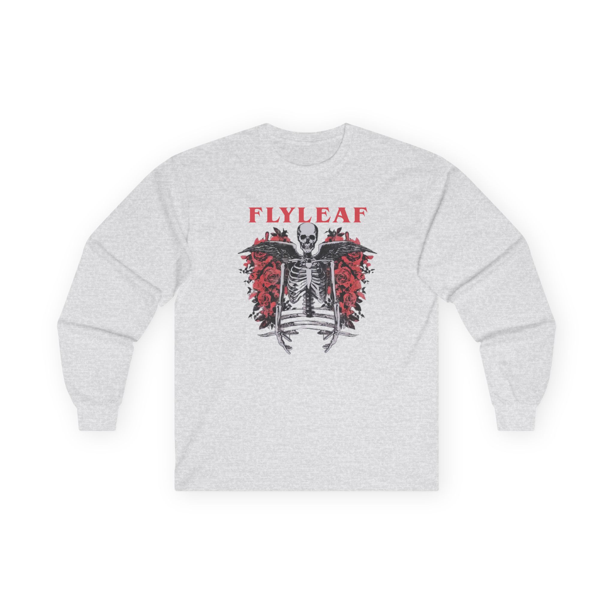 Flyleaf Skeleton Angel Unisex Ultra Cotton Long Sleeve Tee
