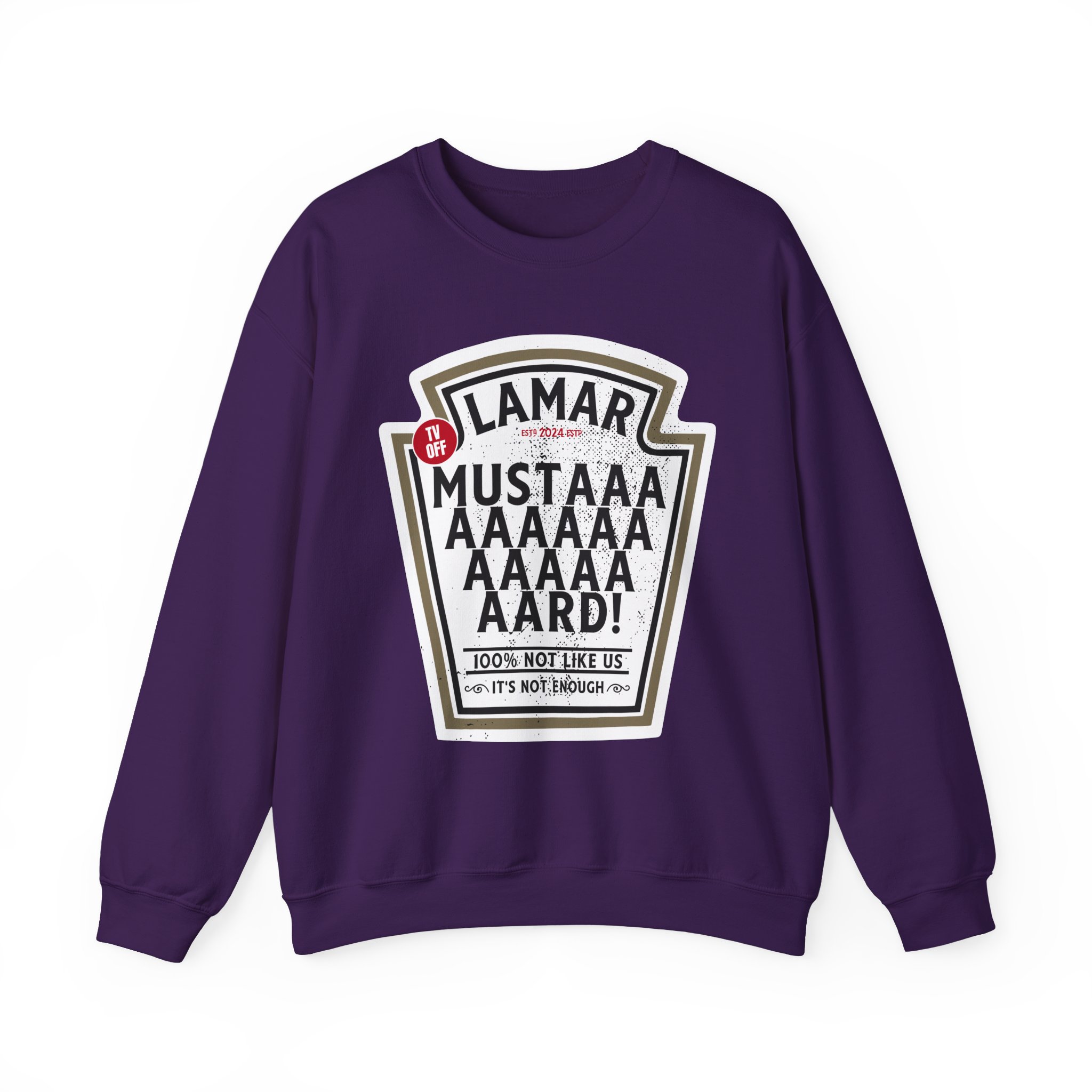 Kendrick Lamar Mustard Tv Off Unisex Heavy Blendâ„¢ Crewneck Sweatshirt