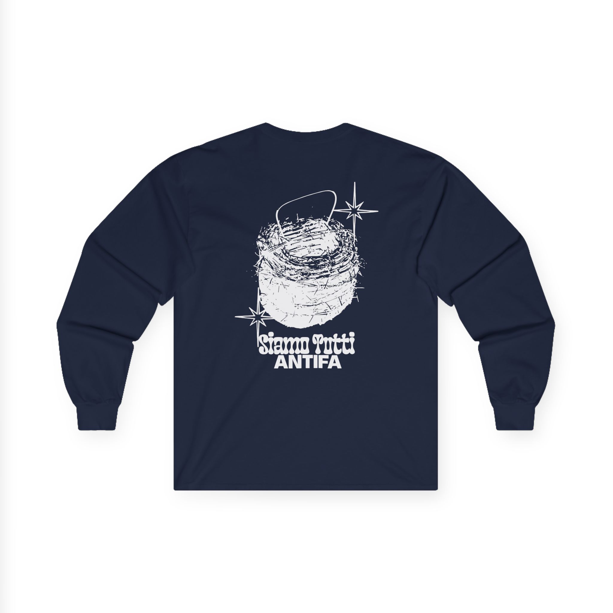 Disarstar Siamo Tutti Antifa Unisex Ultra Cotton Long Sleeve Tee