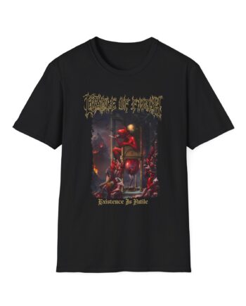 Cradle of Filth Existence is Futile Unisex Softstyle T-Shirt