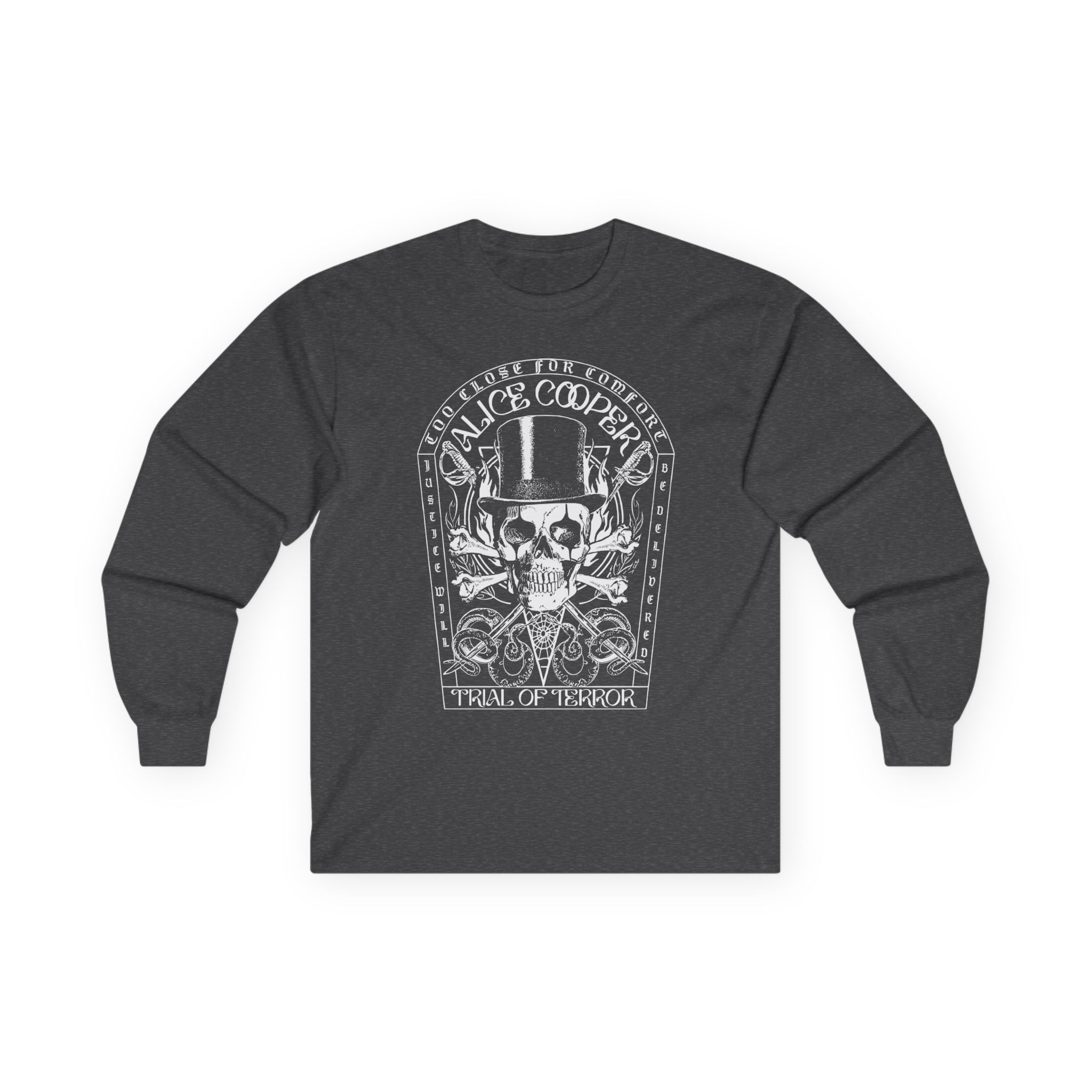 Alice Cooper Trial of Terror Unisex Ultra Cotton Long Sleeve Tee