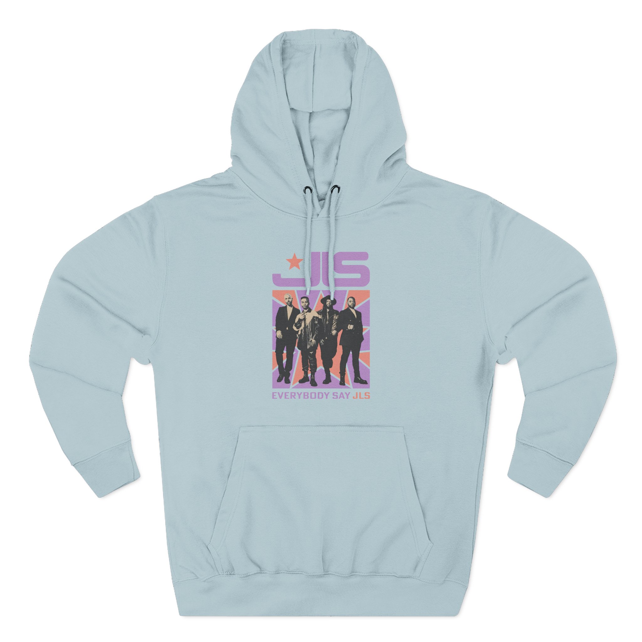 JLS, Everybody Say JLS Photo Star Three-Panel Fleece Hoodie