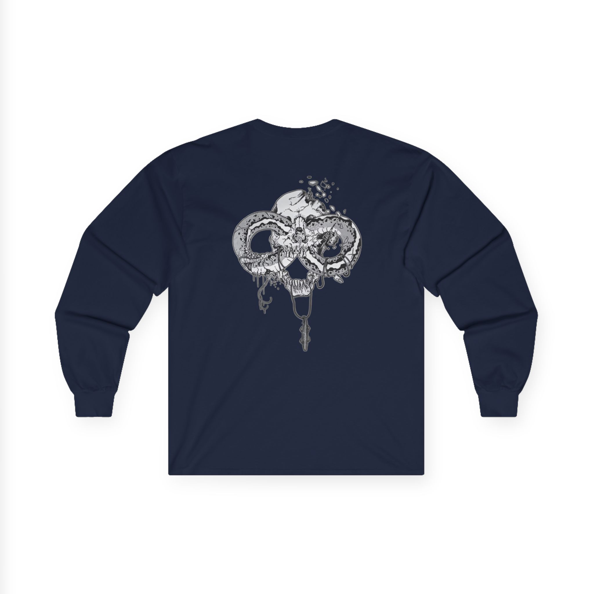 Power Trip Spikey Snake Unisex Ultra Cotton Long Sleeve Tee