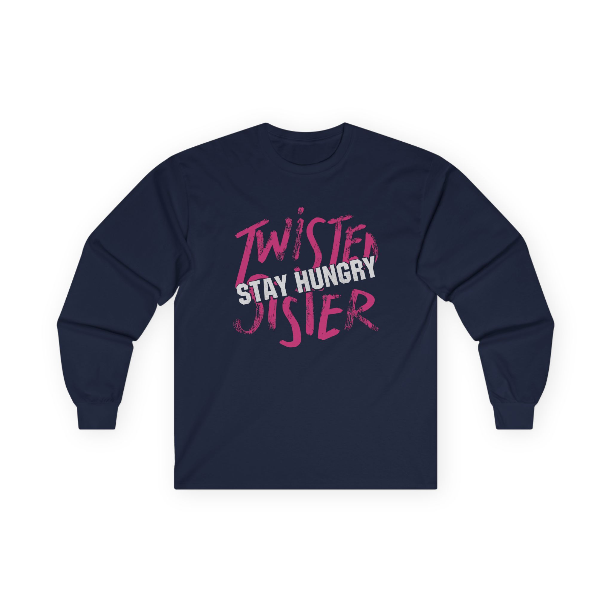 Distressed We're Not Gonna Take It Twisted Sister Unisex Ultra Cotton Long Sleeve Tee