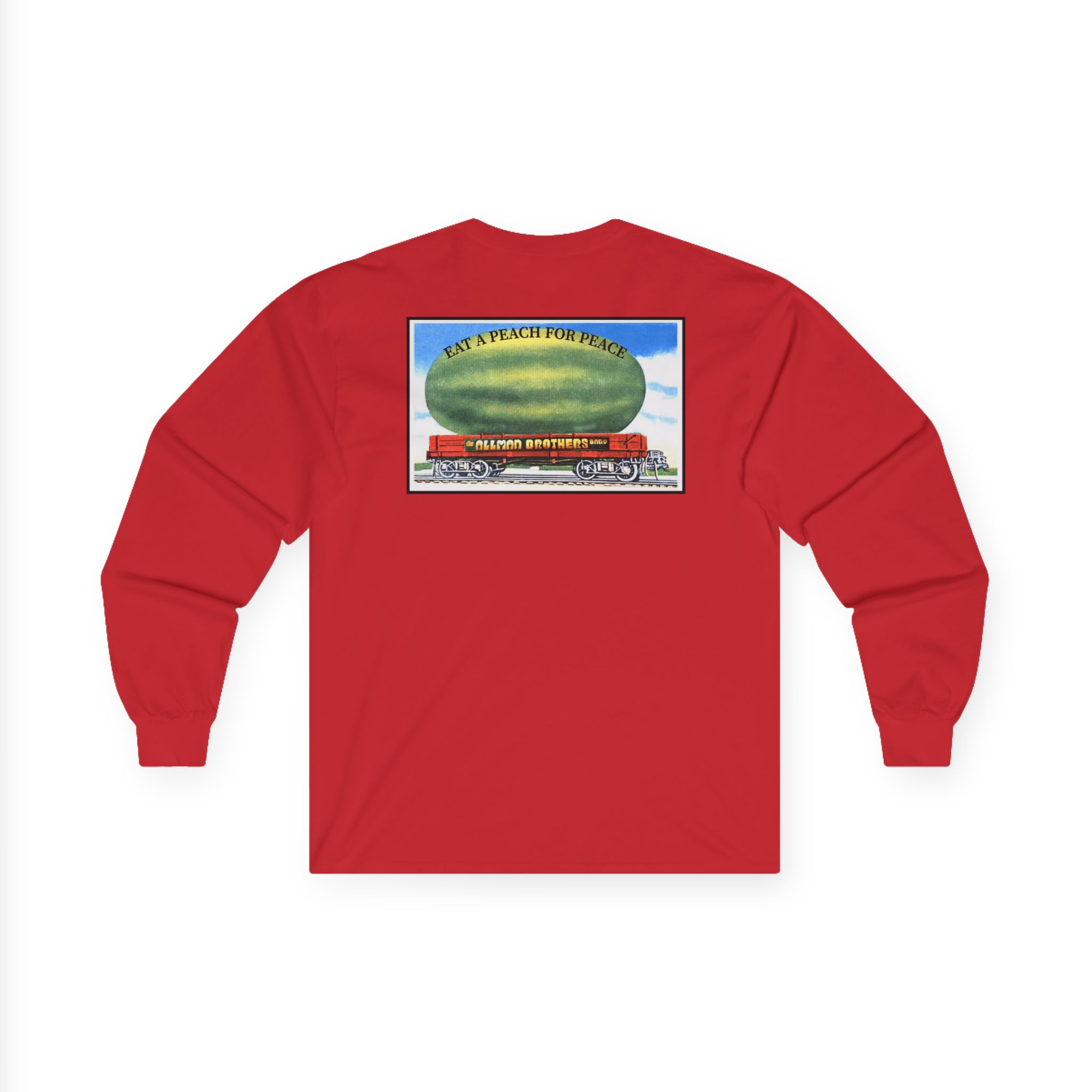 The Allman Brothers Eat a Peach Album Art Unisex Ultra Cotton Long Sleeve Tee