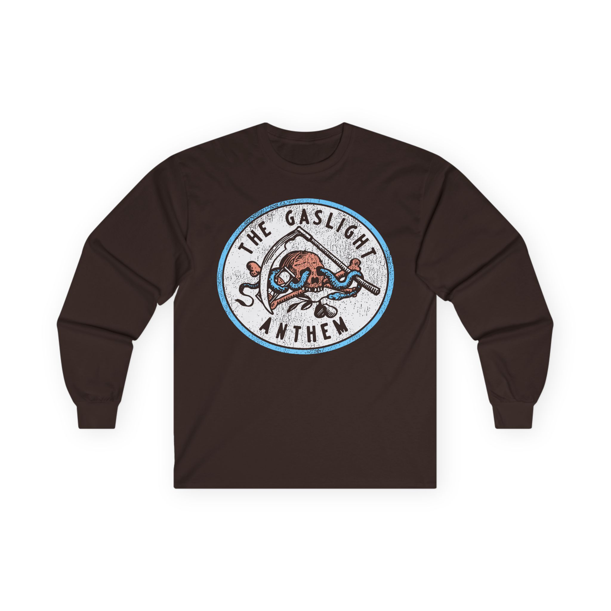 Gaslight Anthem Skull Snake Unisex Ultra Cotton Long Sleeve Tee