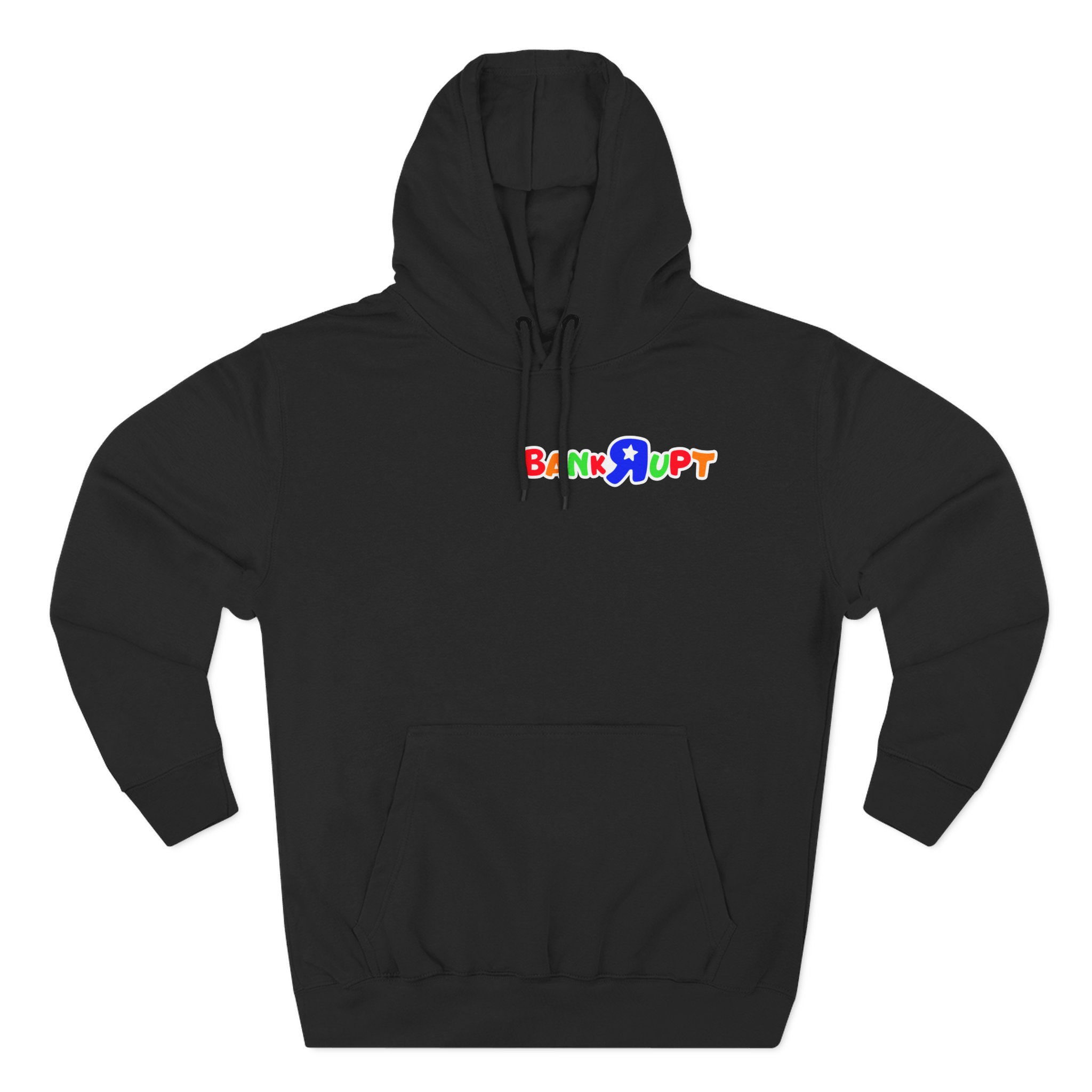 Atrioc Bankrupt Three-Panel Fleece Hoodie