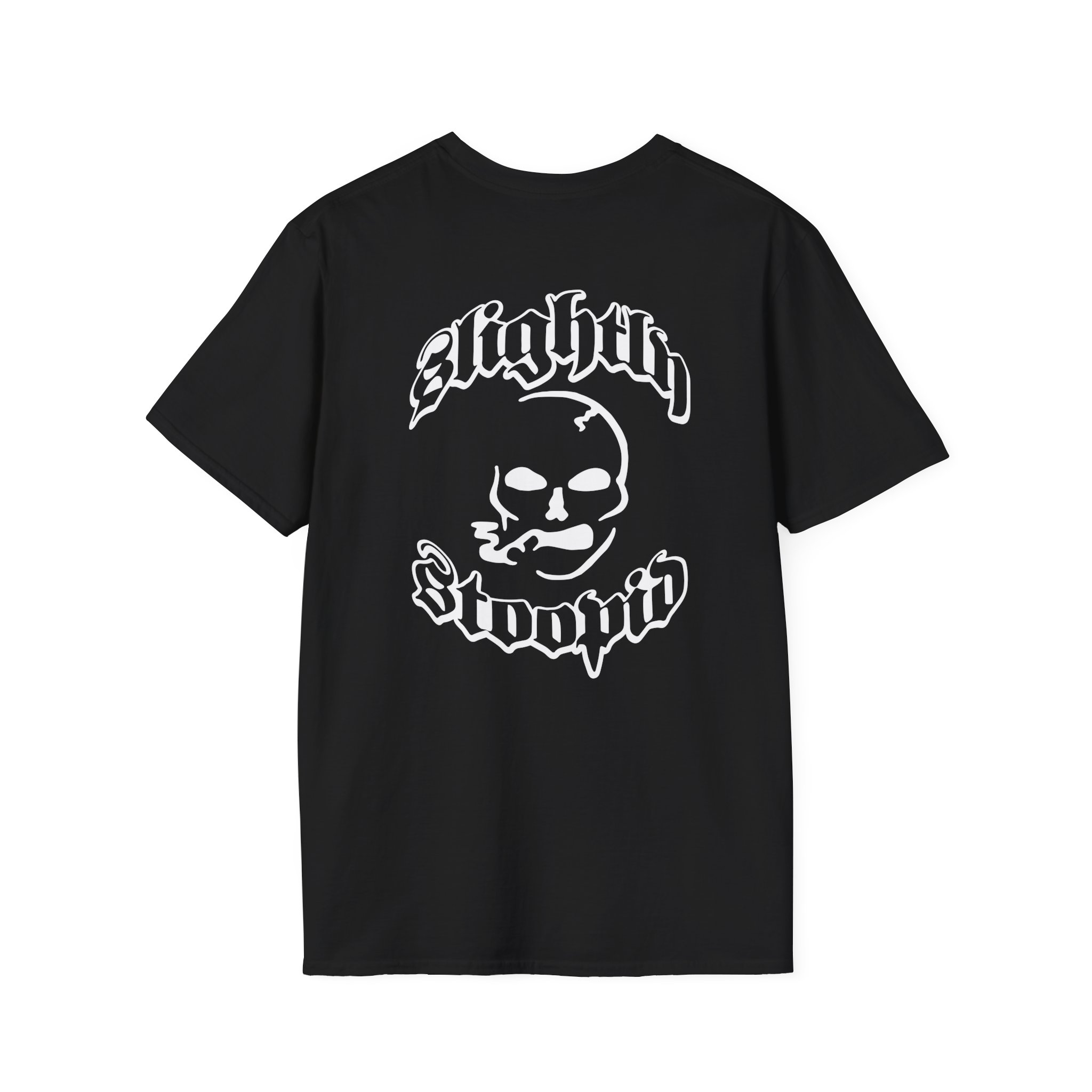 Slightly Stoopid Smoking Skull Unisex Softstyle T-Shirt