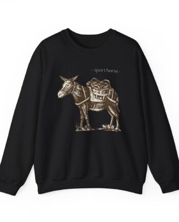 Mumbo Jumbo Sport Horse Unisex Heavy Blend™ Crewneck Sweatshirt