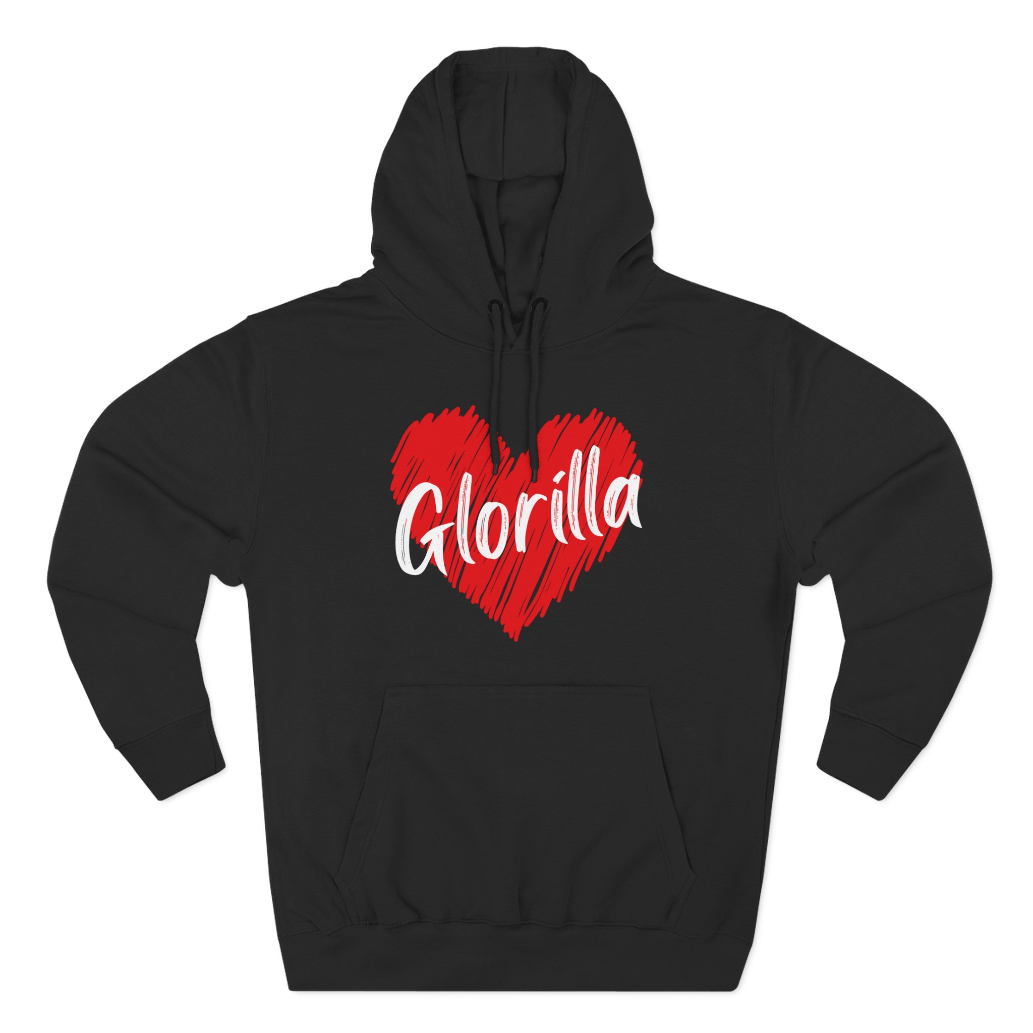 I Love Glorilla Three-Panel Fleece Hoodie