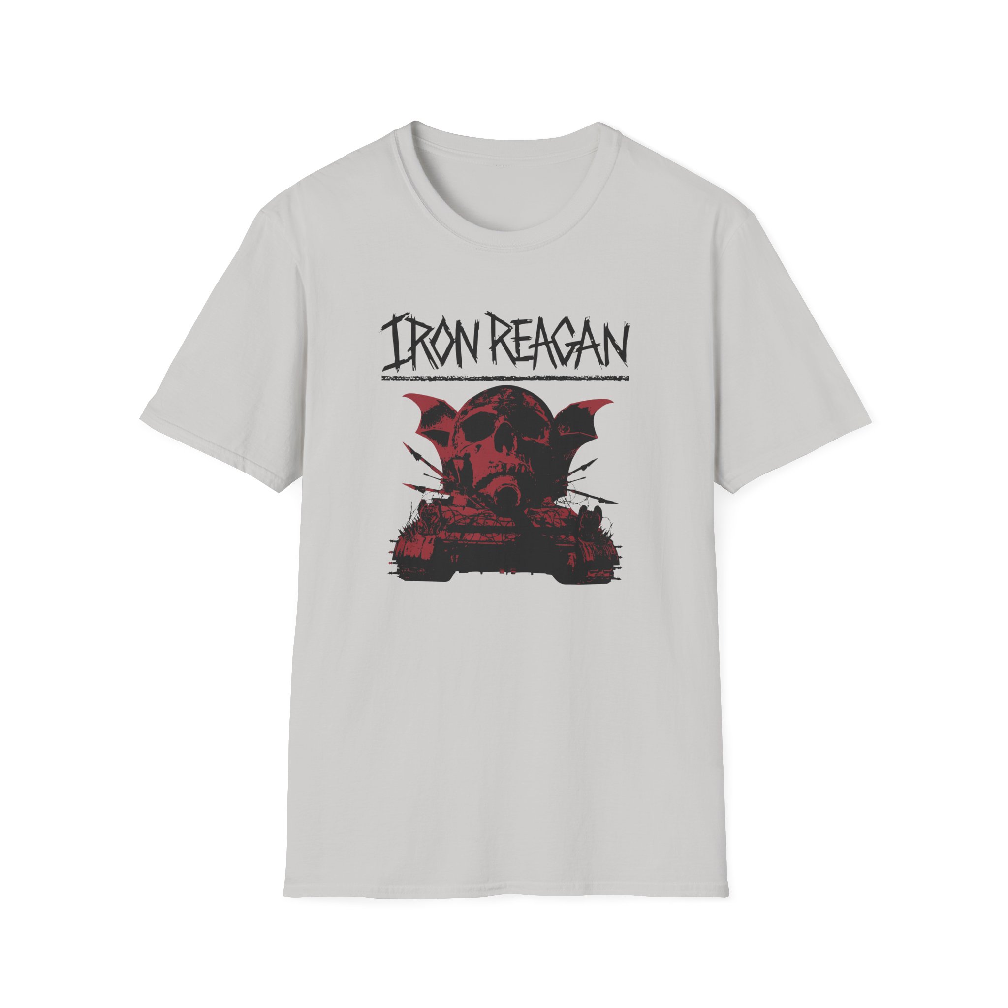Iron Reagan Warning Unisex Softstyle T-Shirt