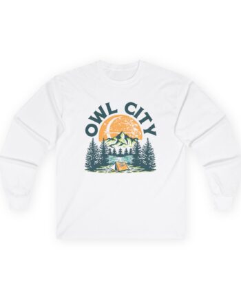 Owl City Camp Owl City Ringer Unisex Ultra Cotton Long Sleeve Tee