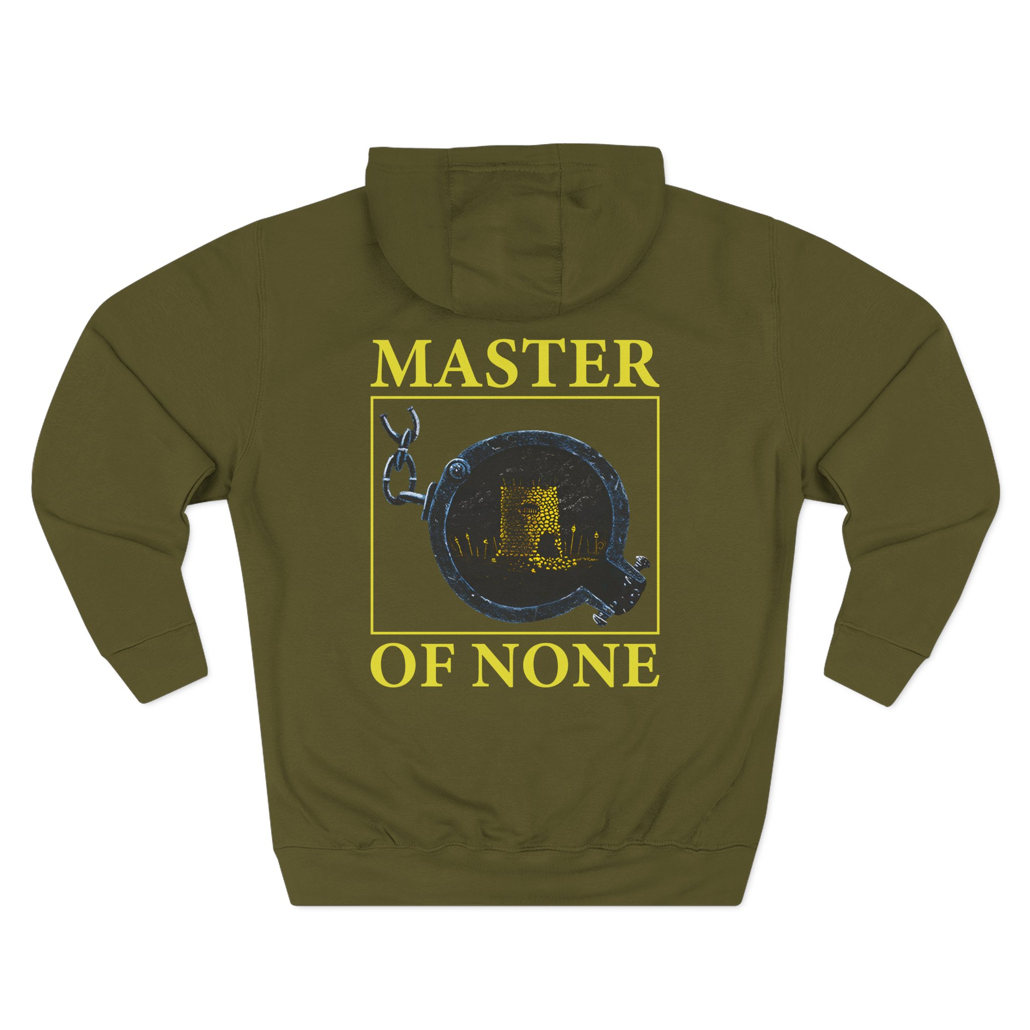 Death Before Dishonor Master of None Three-Panel Fleece Hoodie