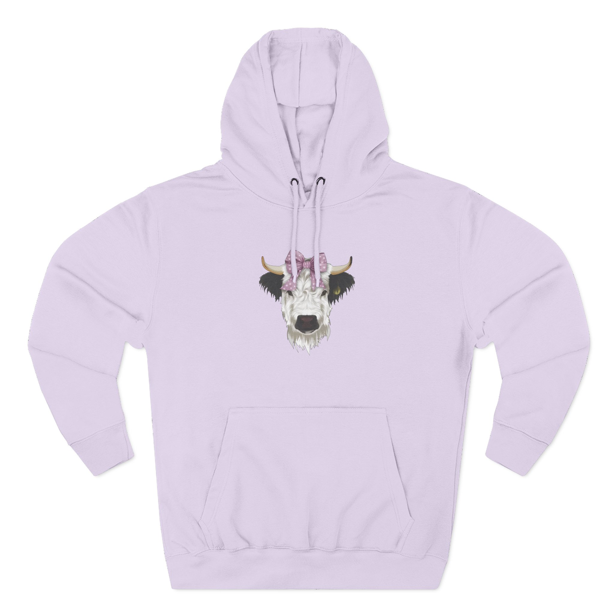 Katie Van Slyke Poppy Three-Panel Fleece Hoodie