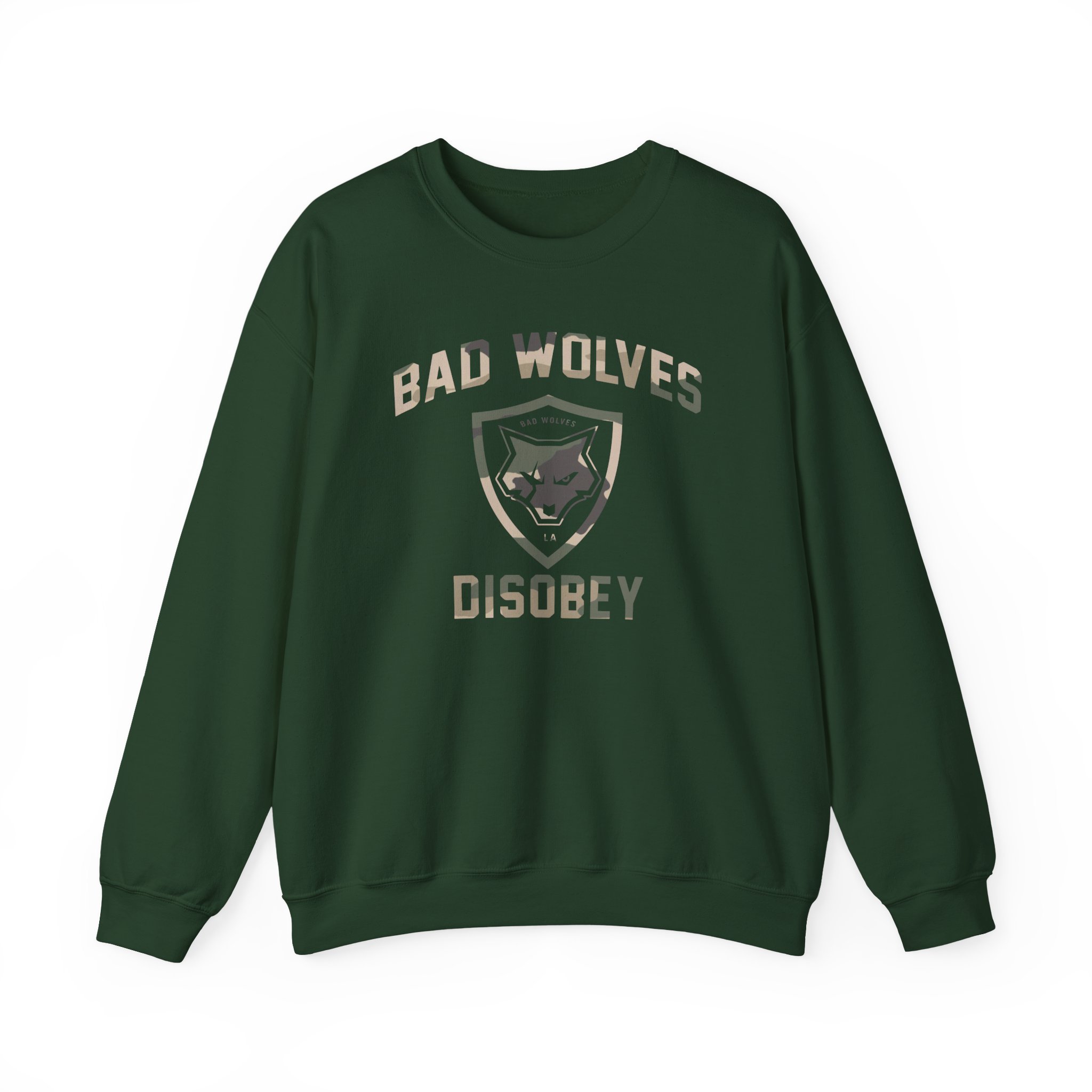 Bad Wolves Disobey Unisex Heavy Blendâ„¢ Crewneck Sweatshirt