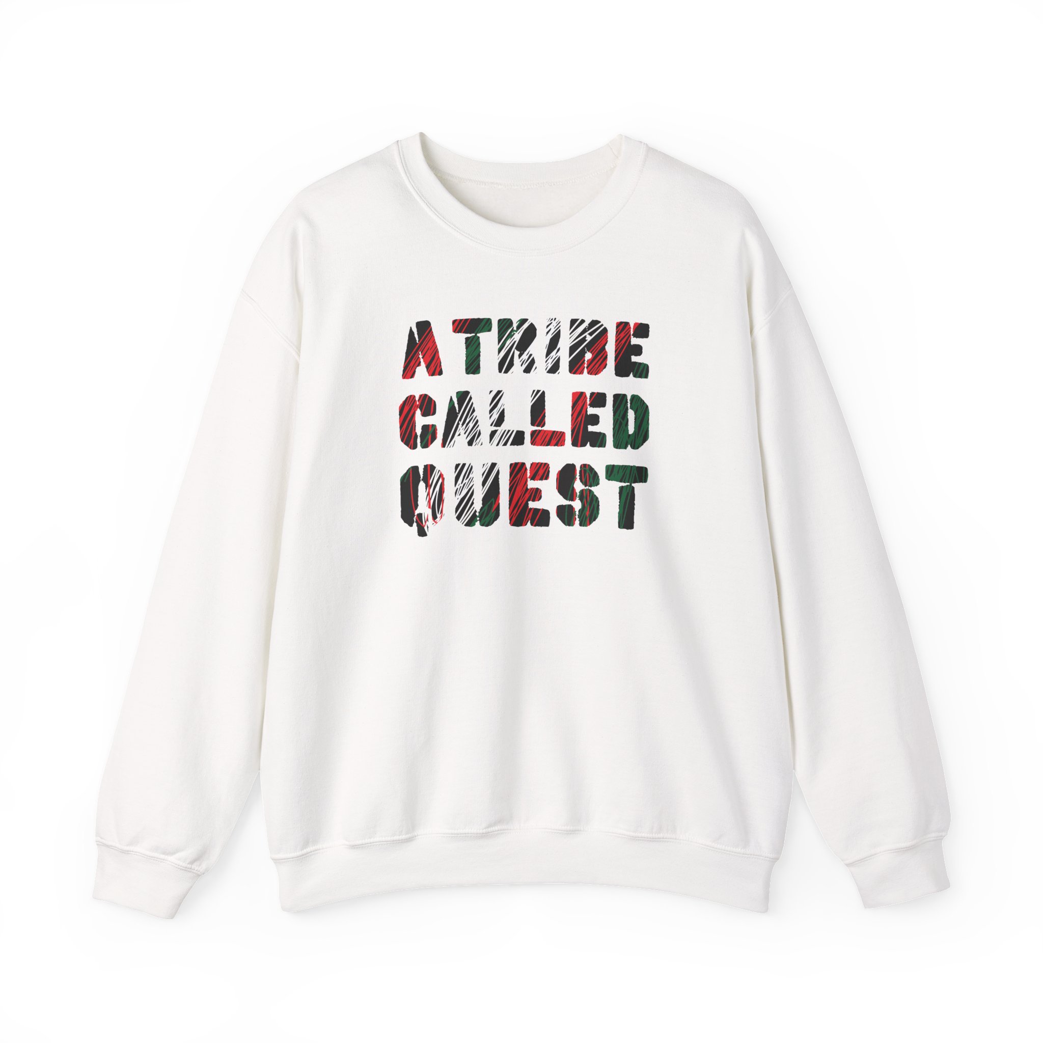 A Tribe Called Quest Scribble Type Unisex Heavy Blendâ„¢ Crewneck Sweatshirt