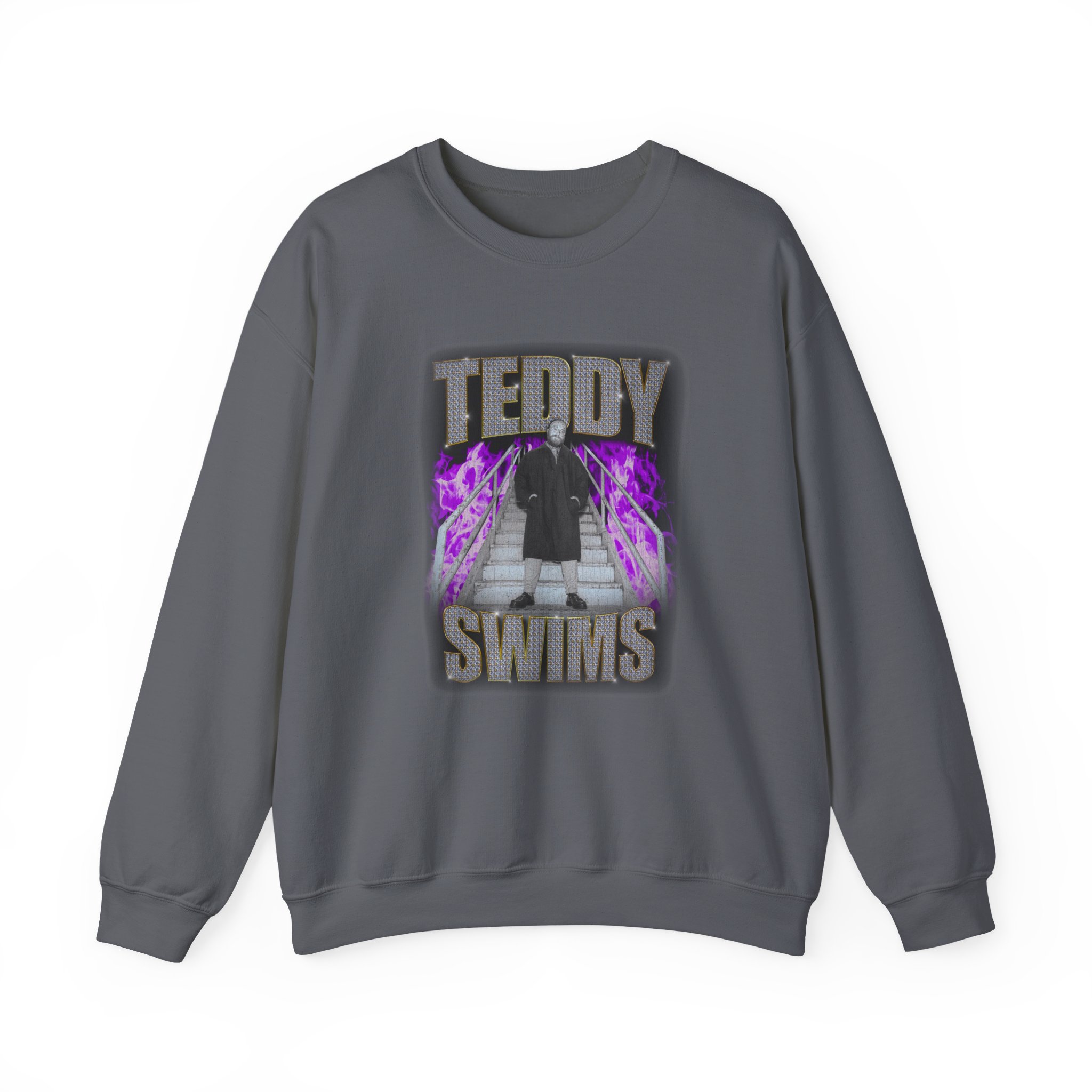 Teddy Swims Bootleg Unisex Heavy Blend Crewneck Sweatshirt