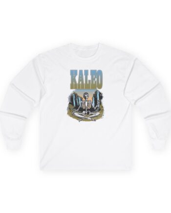 Kaleo Meditating Skeleton Unisex Ultra Cotton Long Sleeve Tee