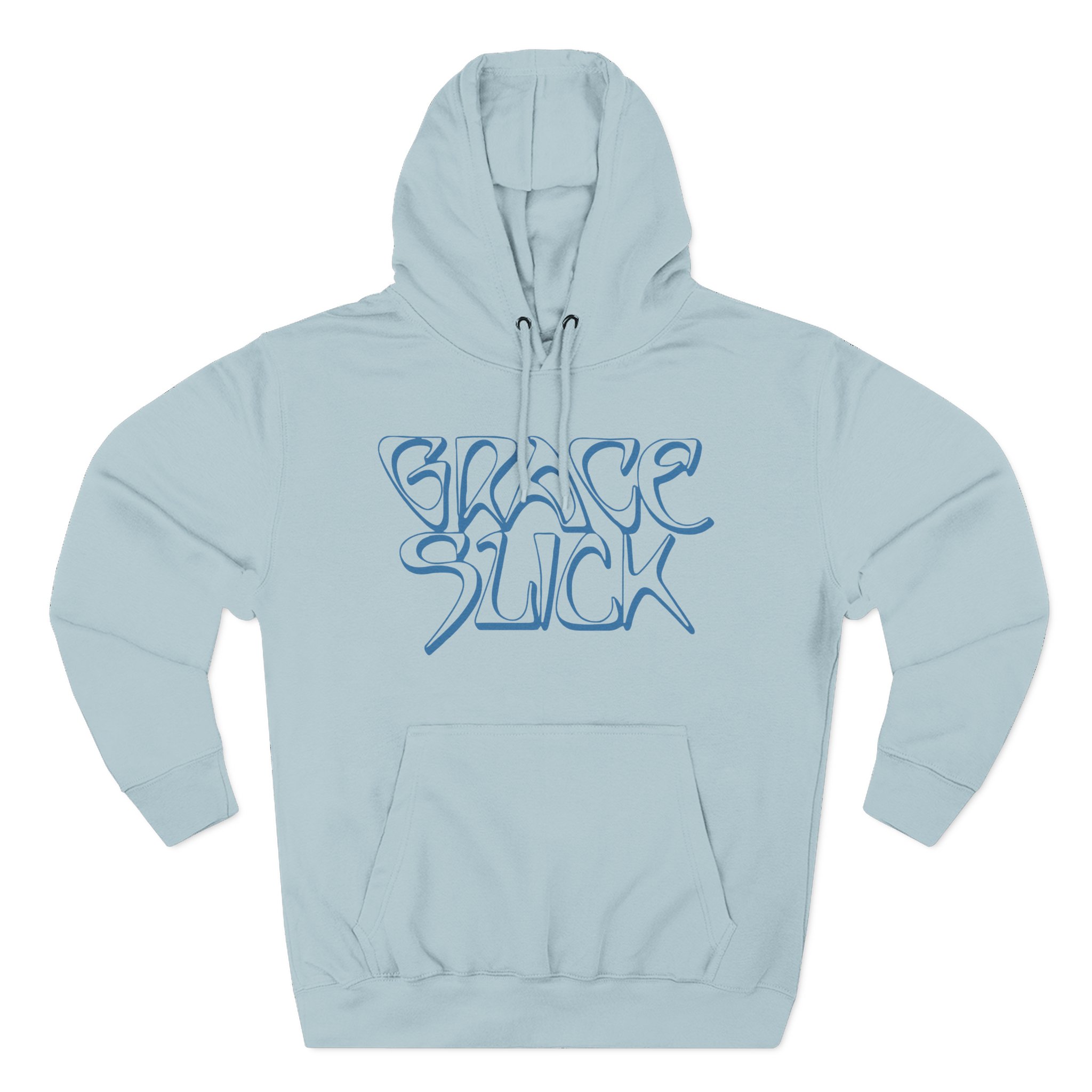 Jefferson Airplane Grace Slick Logo Three-Panel Fleece Hoodie