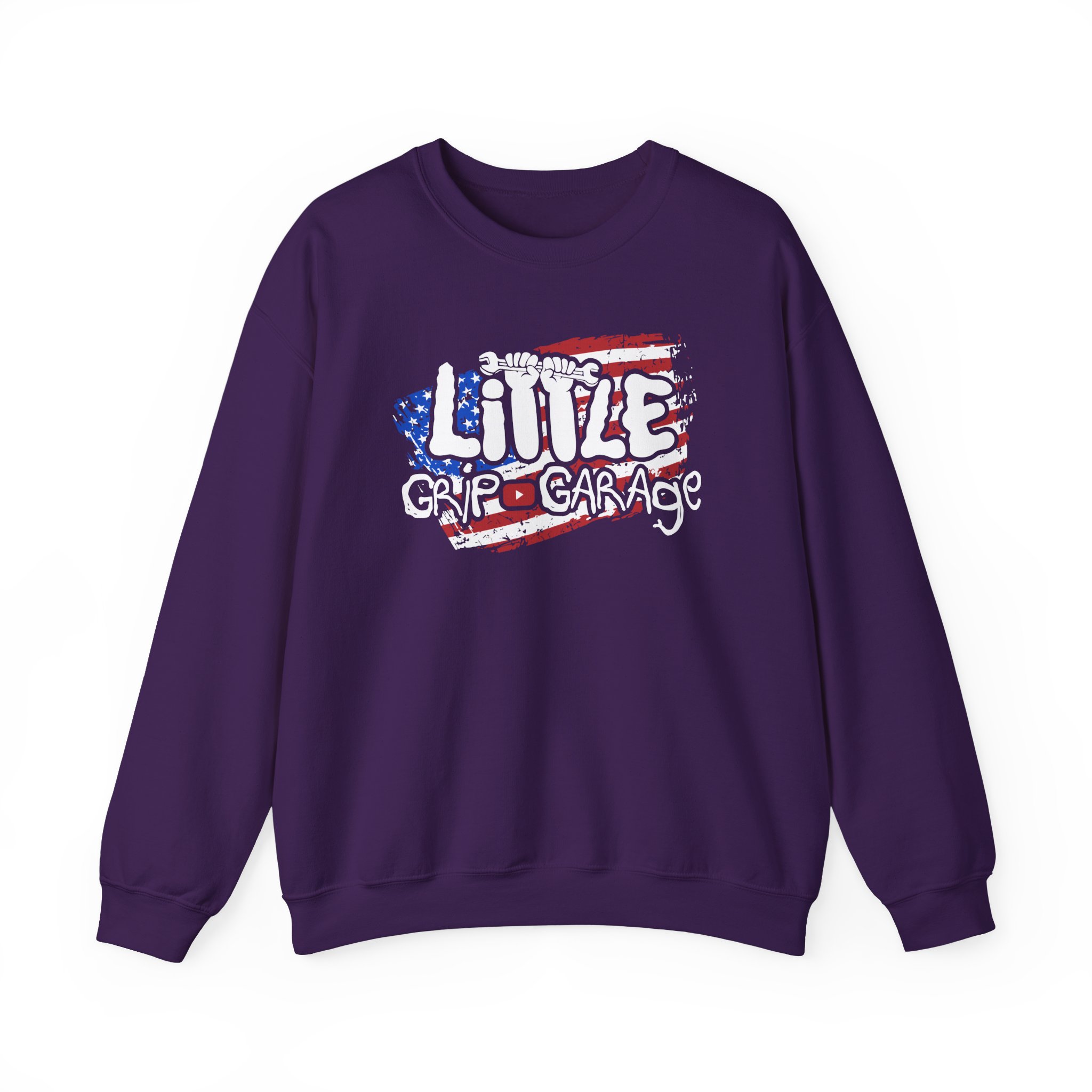 Vicegripgarage Little Grip Garage Unisex Heavy Blendâ„¢ Crewneck Sweatshirt