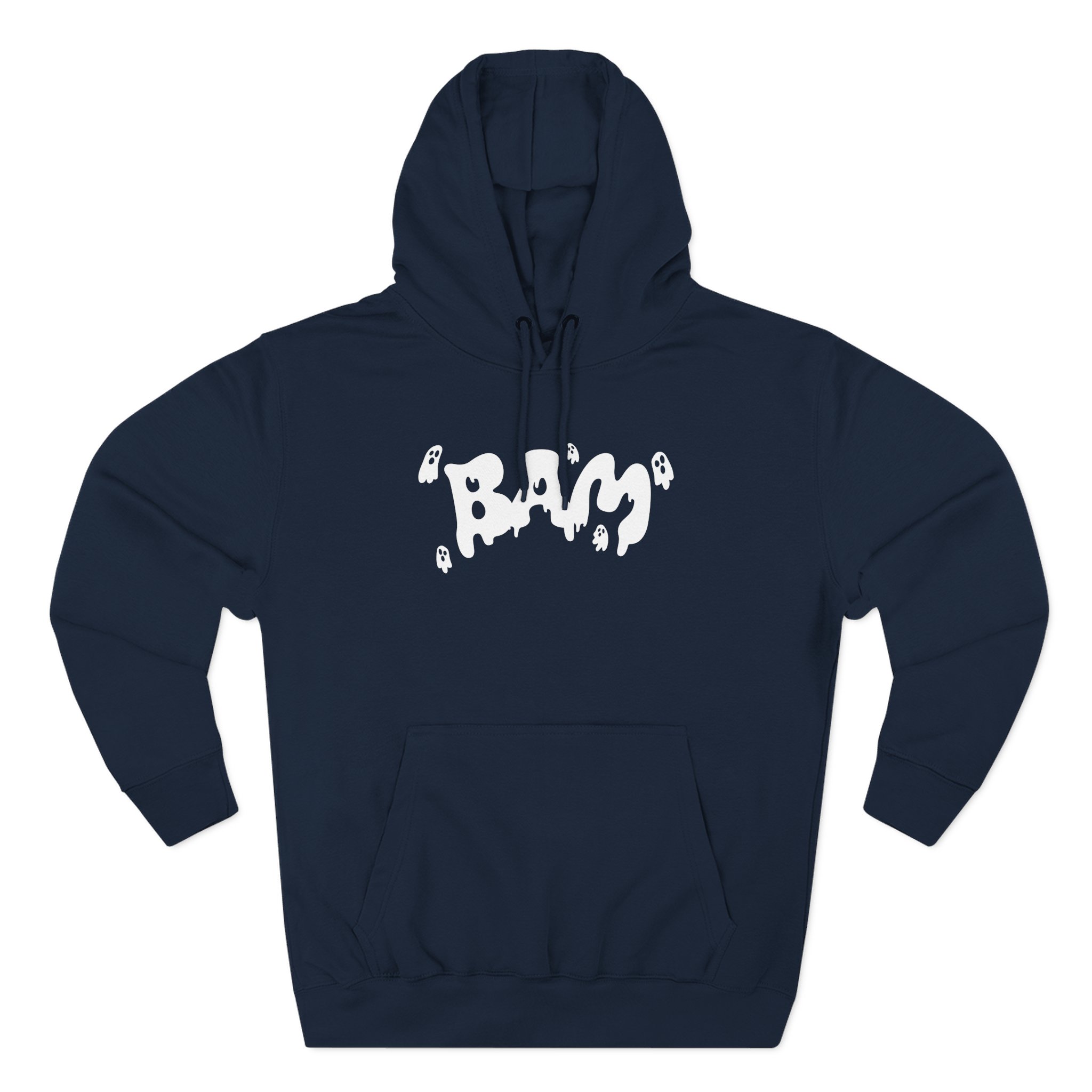 Kanel Joseph Bam Ghost Three-Panel Fleece Hoodie