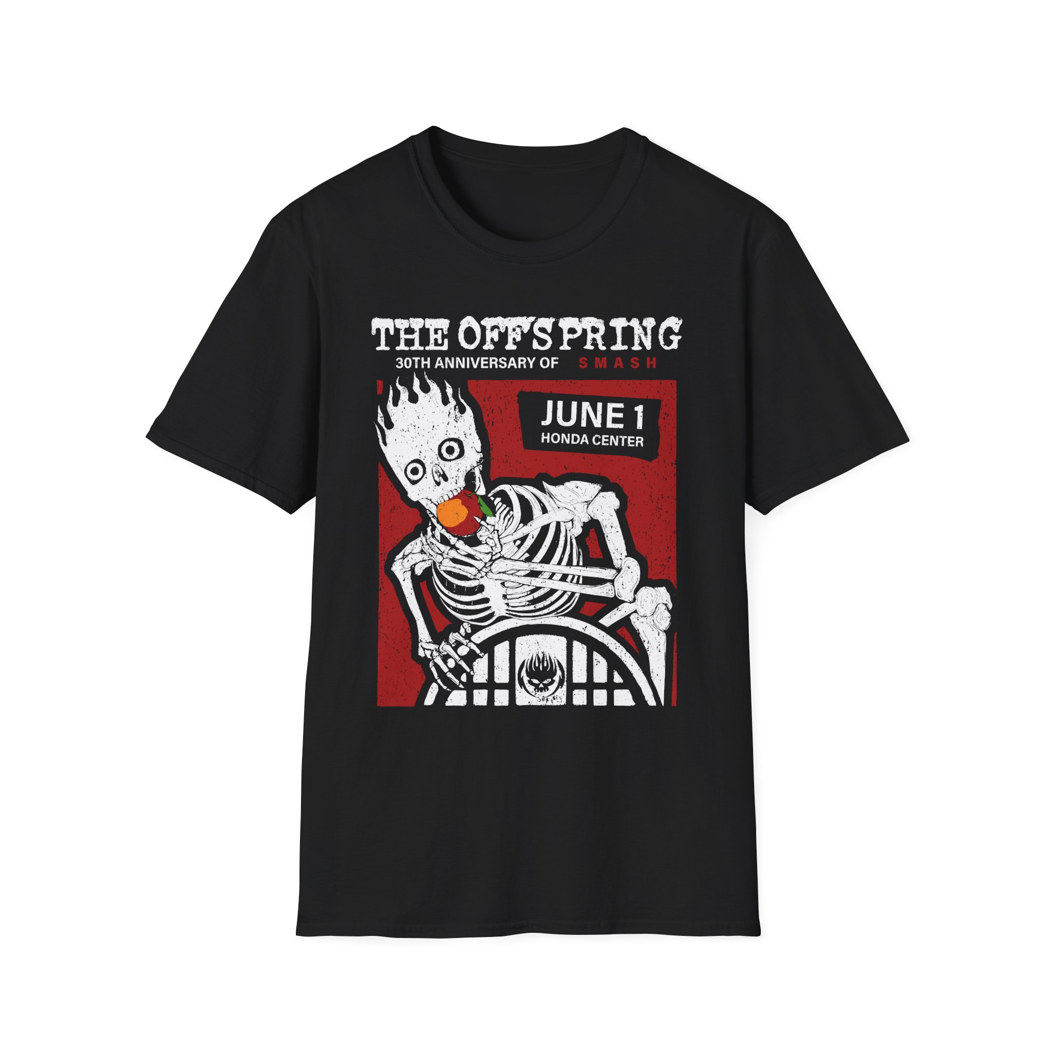 The Offspring Smash Anniversary Show at the Honda Center Unisex Softstyle T-Shirt