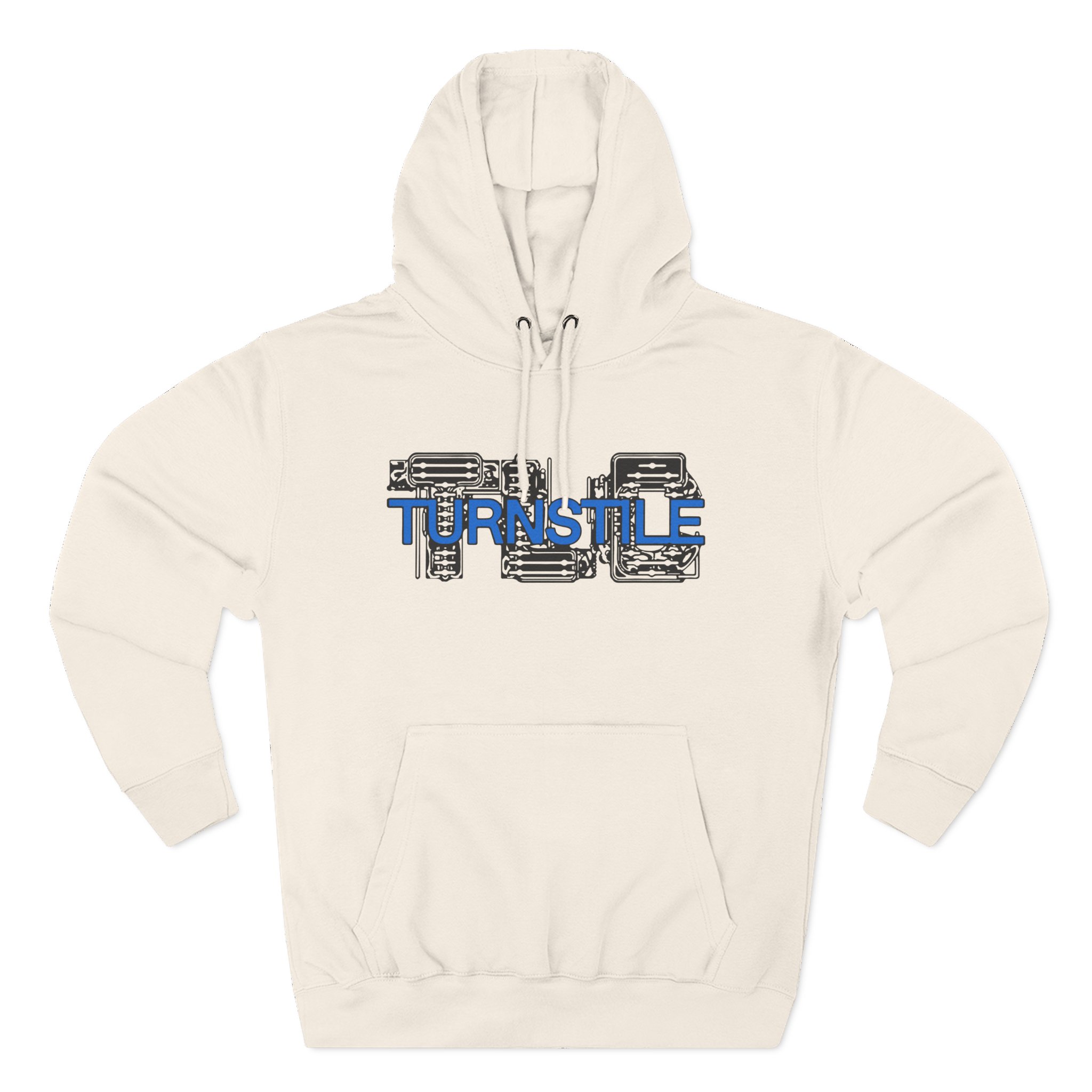 Turnstile Three-Panel Fleece Hoodie
