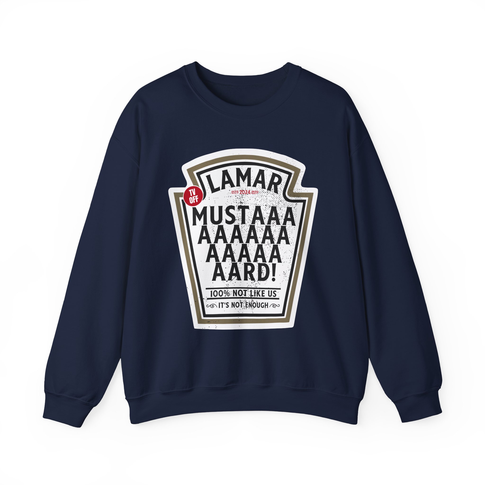 Kendrick Lamar Mustard Tv Off Unisex Heavy Blendâ„¢ Crewneck Sweatshirt