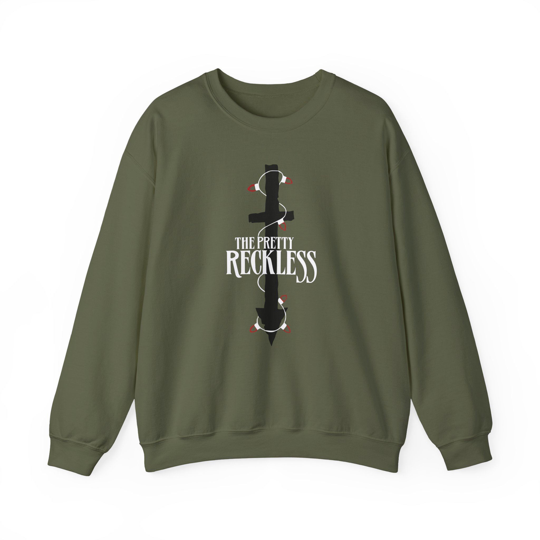 The Pretty Reckless Christmas Unisex Heavy Blend Crewneck Sweatshirt