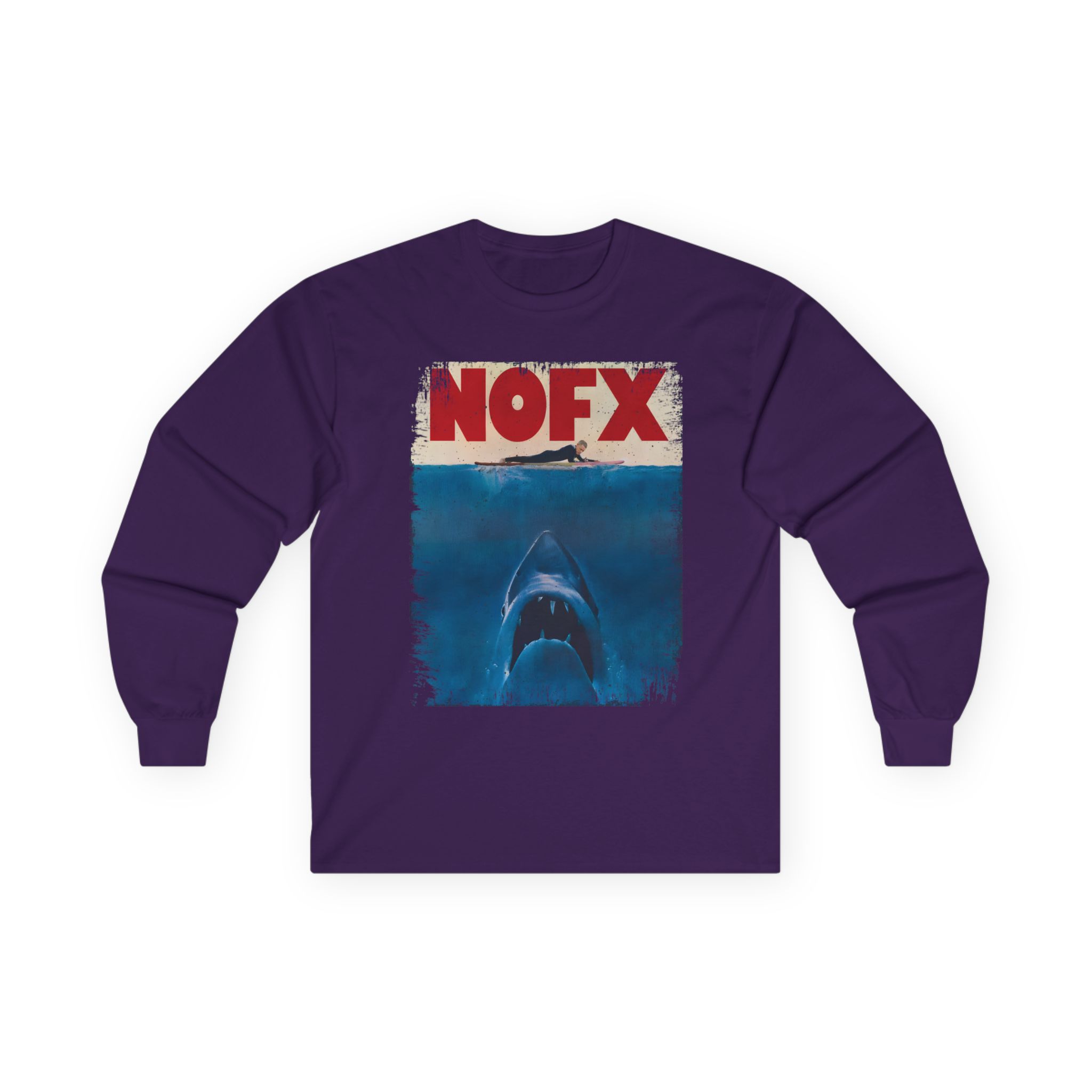 Nofx Surfer Unisex Ultra Cotton Long Sleeve Tee