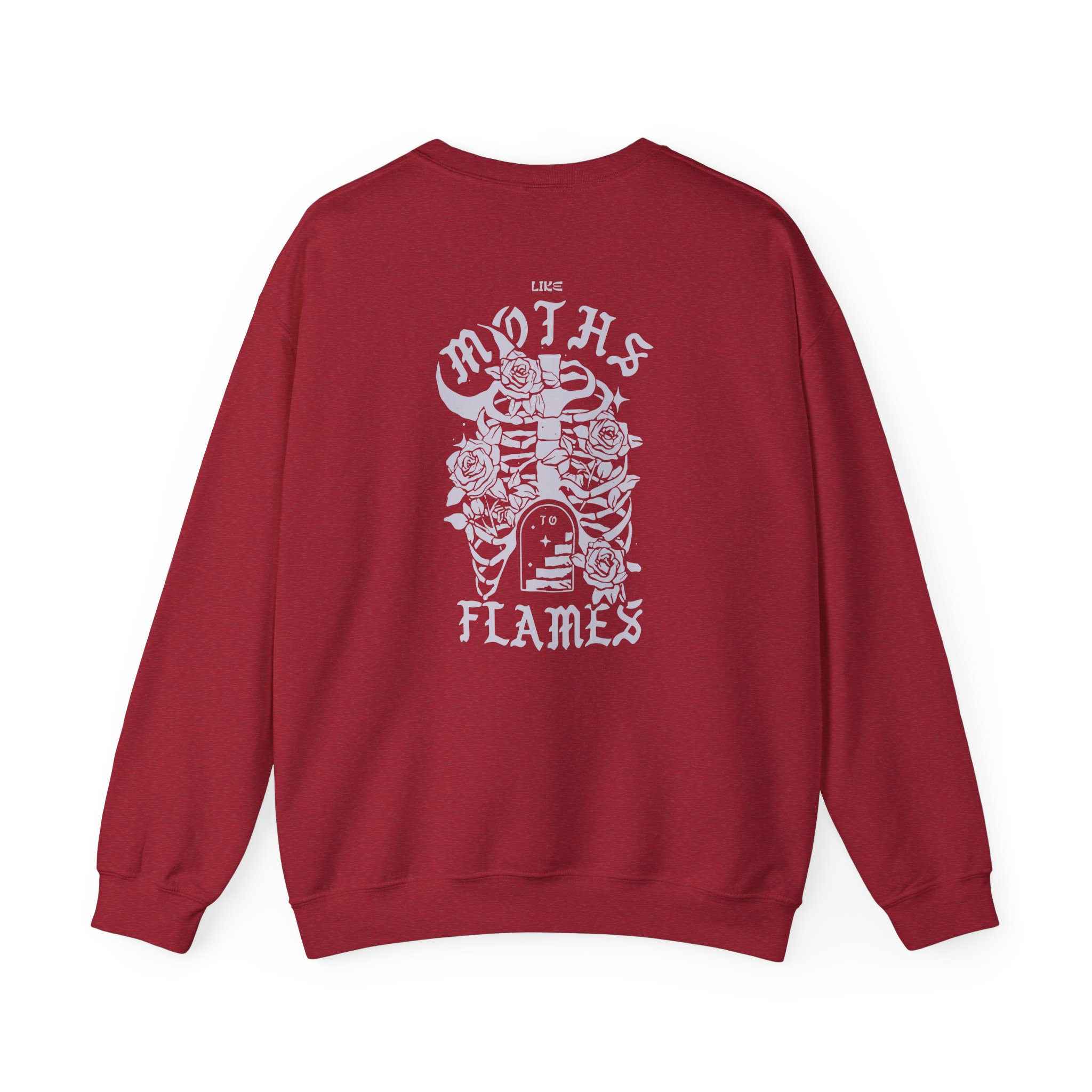 Like Moths to Flames Unisex Heavy Blendâ„¢ Crewneck Sweatshirt
