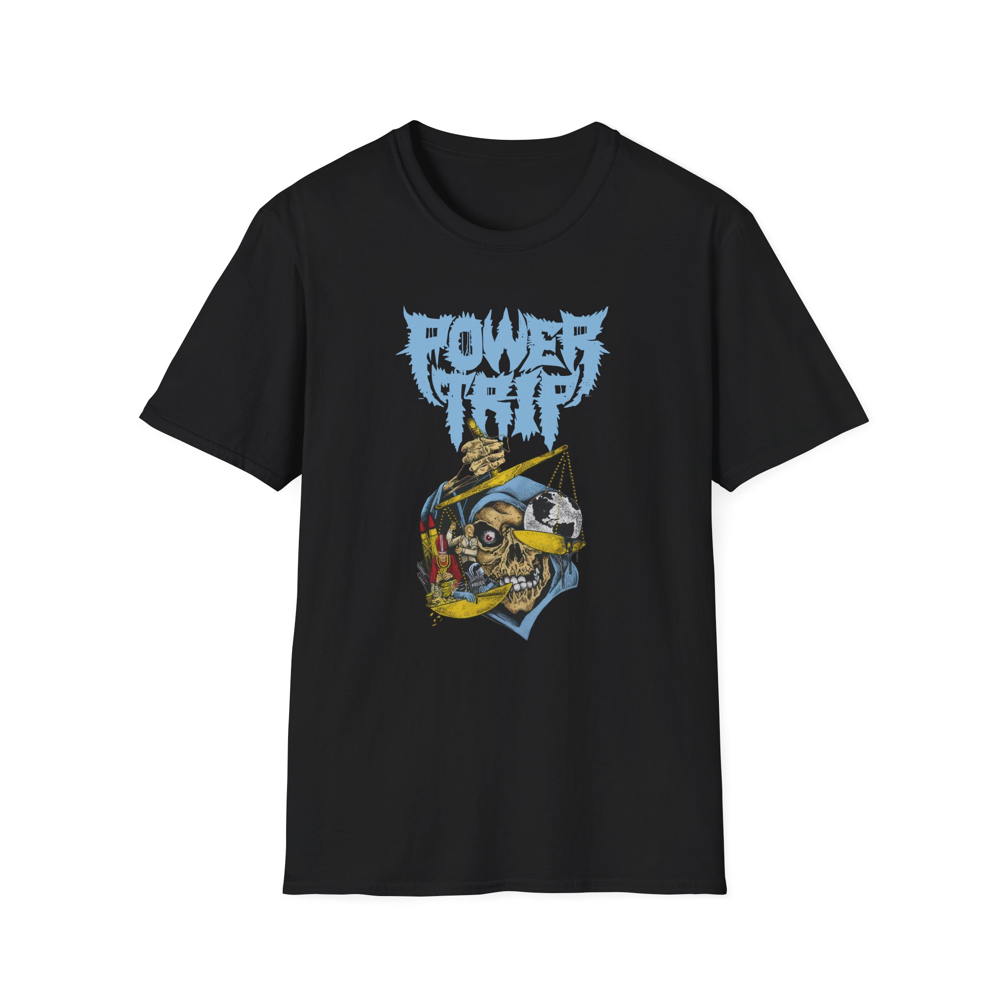 Power Trip Scale Unisex Softstyle T-Shirt