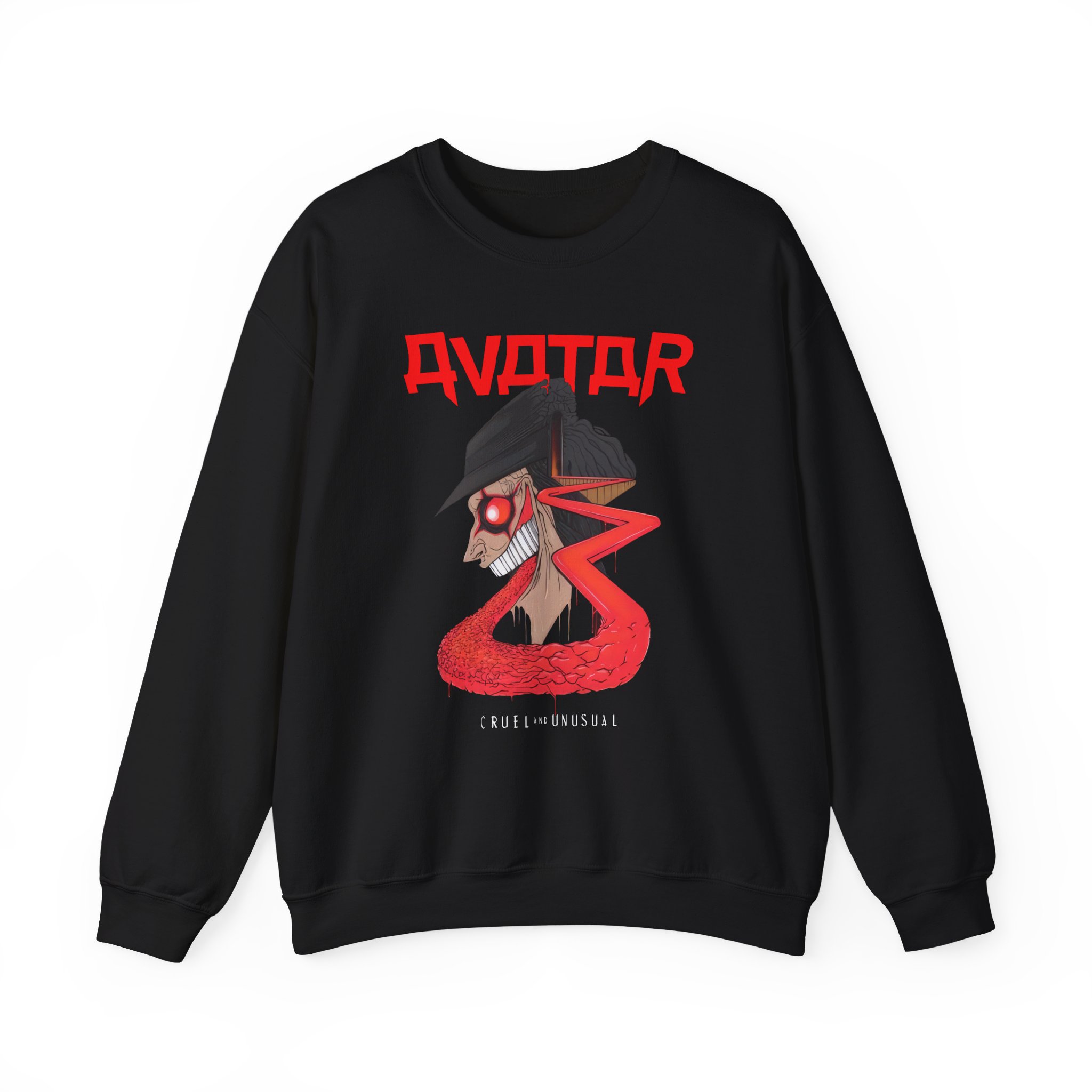 Avatar Band Cruel and Unusual Unisex Heavy Blendâ„¢ Crewneck Sweatshirt