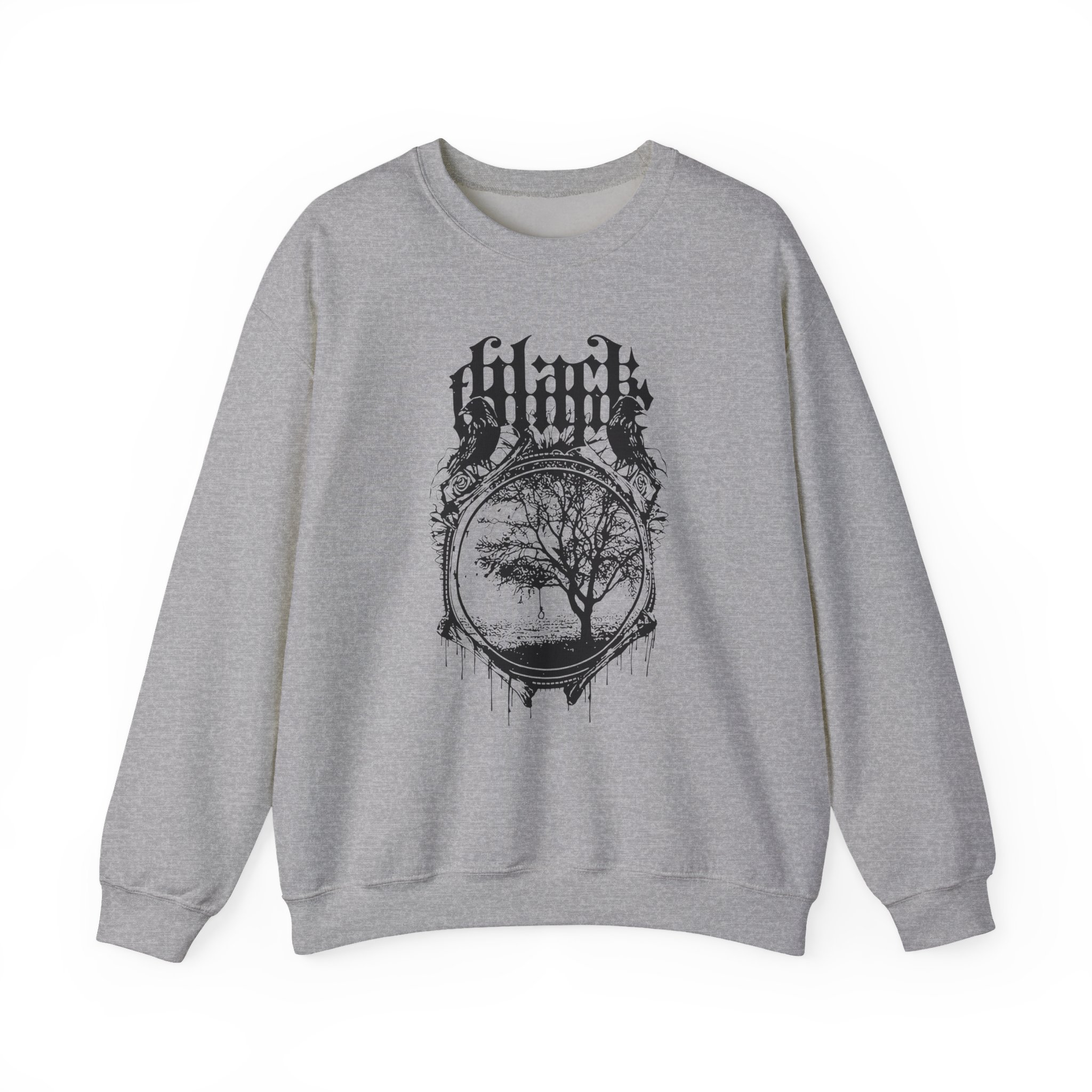 Black Tongue Murder Of Crows Unisex Heavy Blendâ„¢ Crewneck Sweatshirt