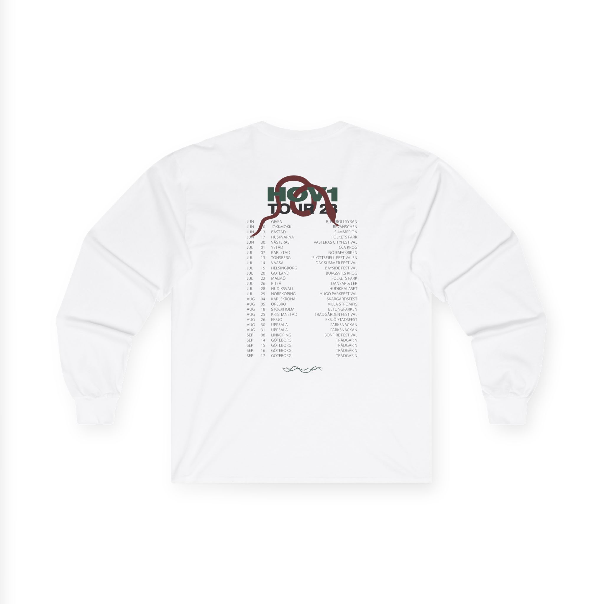 Hov1 Tour 2025 Unisex Ultra Cotton Long Sleeve Tee