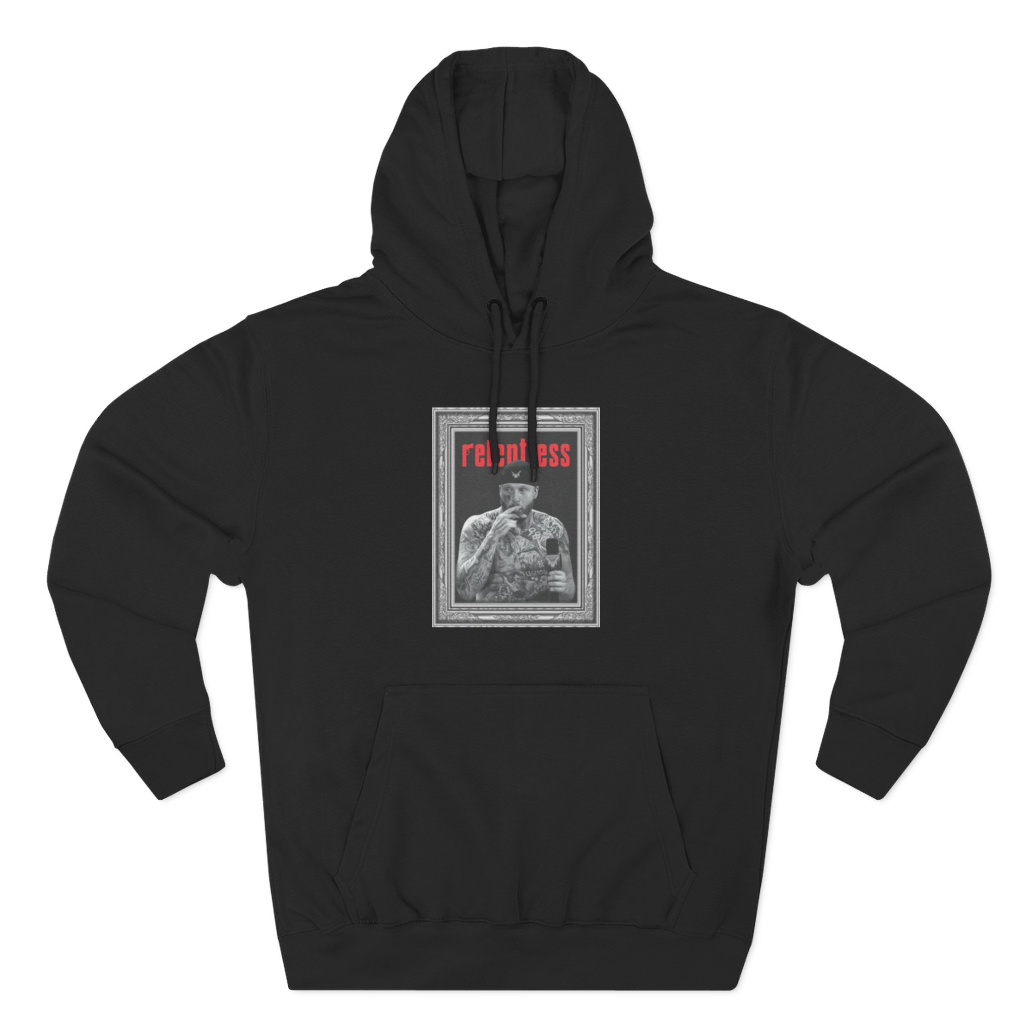 Maxx Crosby Relentless Three-Panel Fleece Hoodie