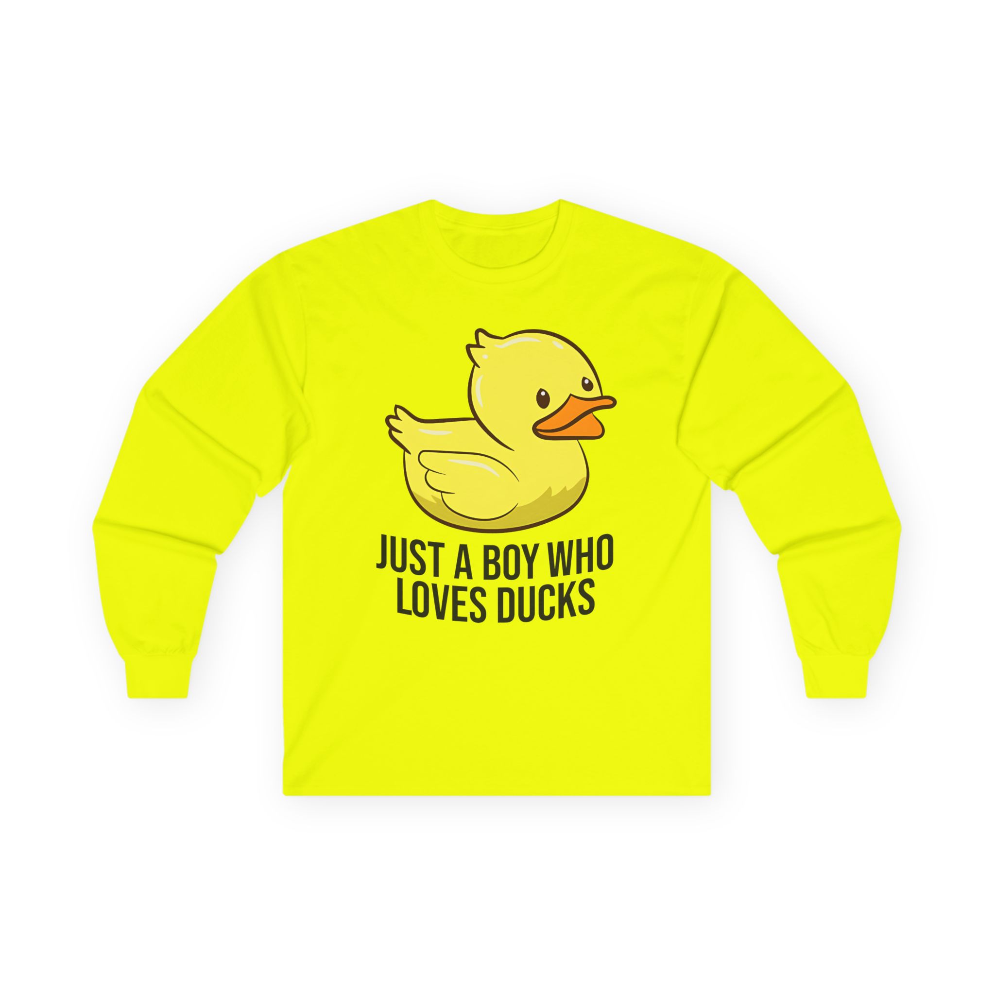 Duckboy Unisex Ultra Cotton Long Sleeve Tee