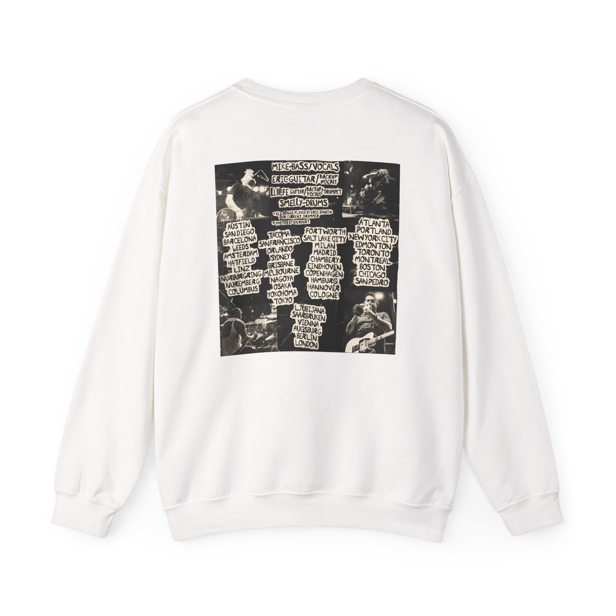Nofx Og Skull Unisex Heavy Blendâ„¢ Crewneck Sweatshirt