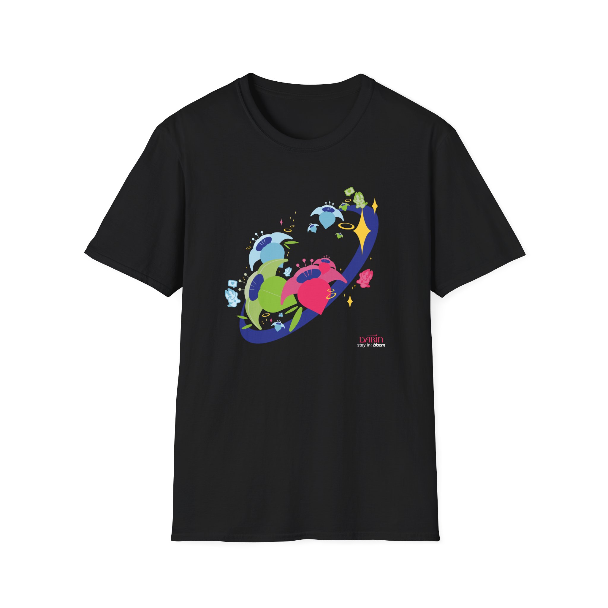 Dabin Stay in Bloom Pigment Dyed Unisex Softstyle T-Shirt