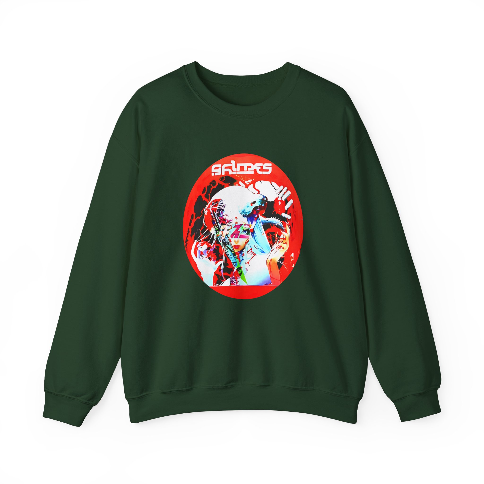 Grimes Unisex Heavy Blend Crewneck Sweatshirt