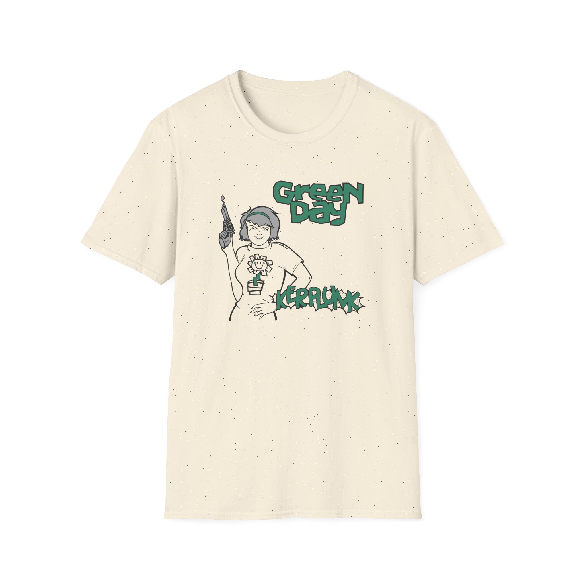Green Day Kerplunk Baseball Unisex Softstyle T-Shirt