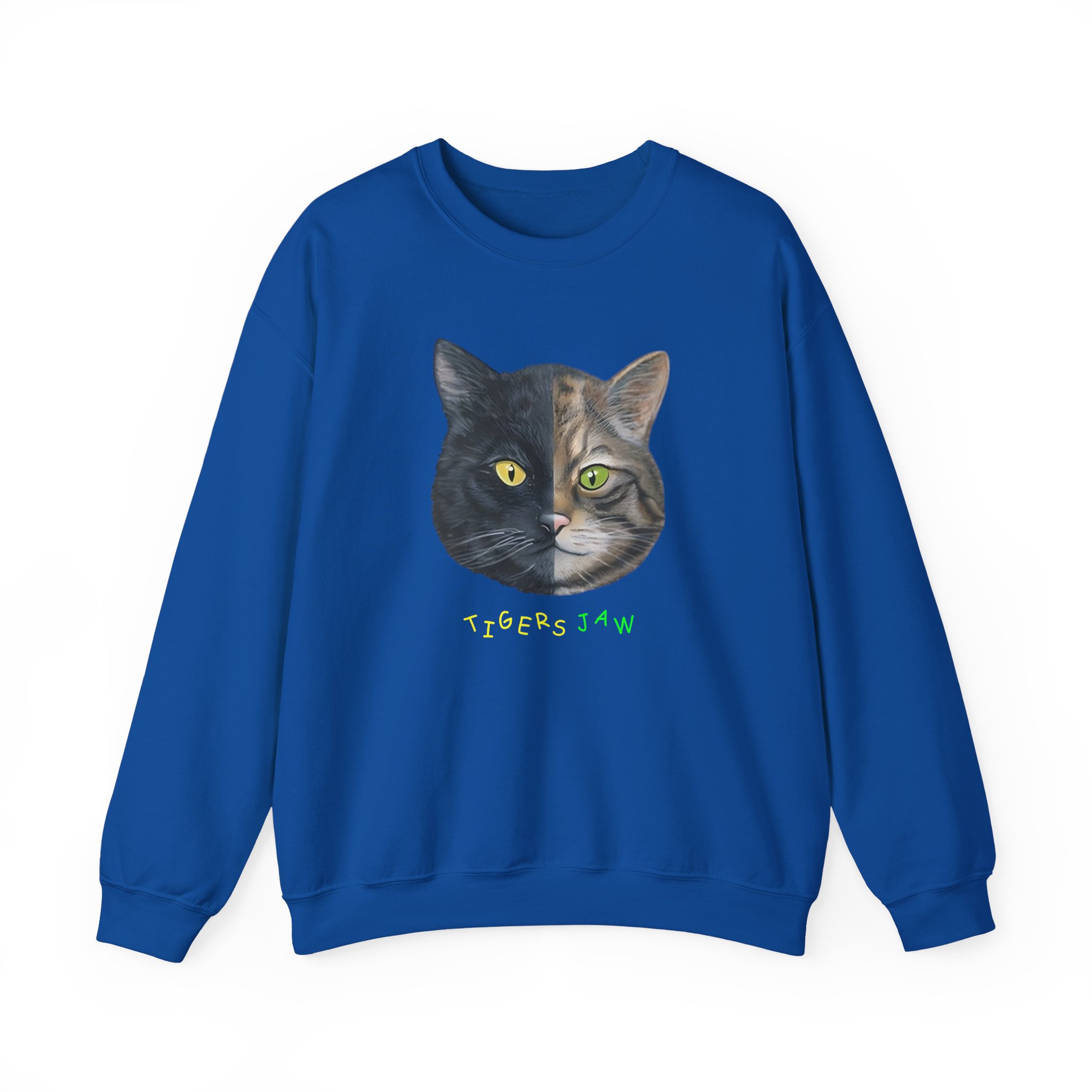 Tigers Jaw Cat Unisex Heavy Blendâ„¢ Crewneck Sweatshirt